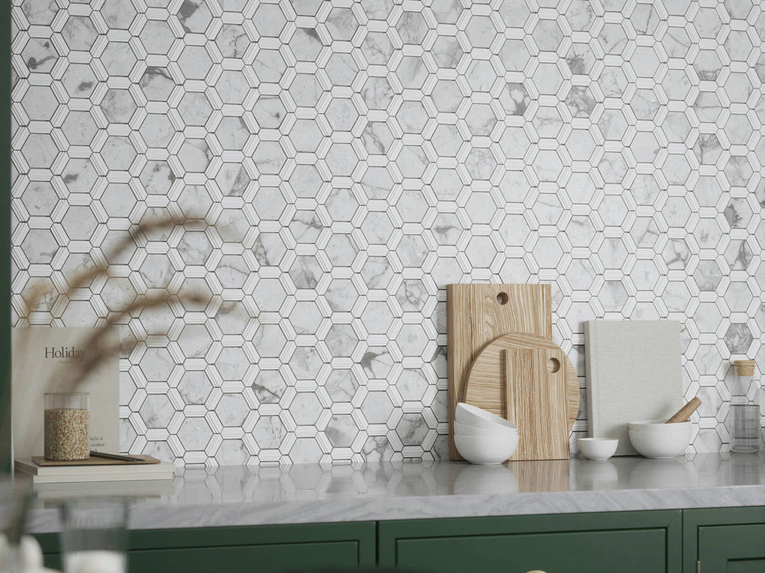 Ashen Mosaic | Mohawk Tile and Marble