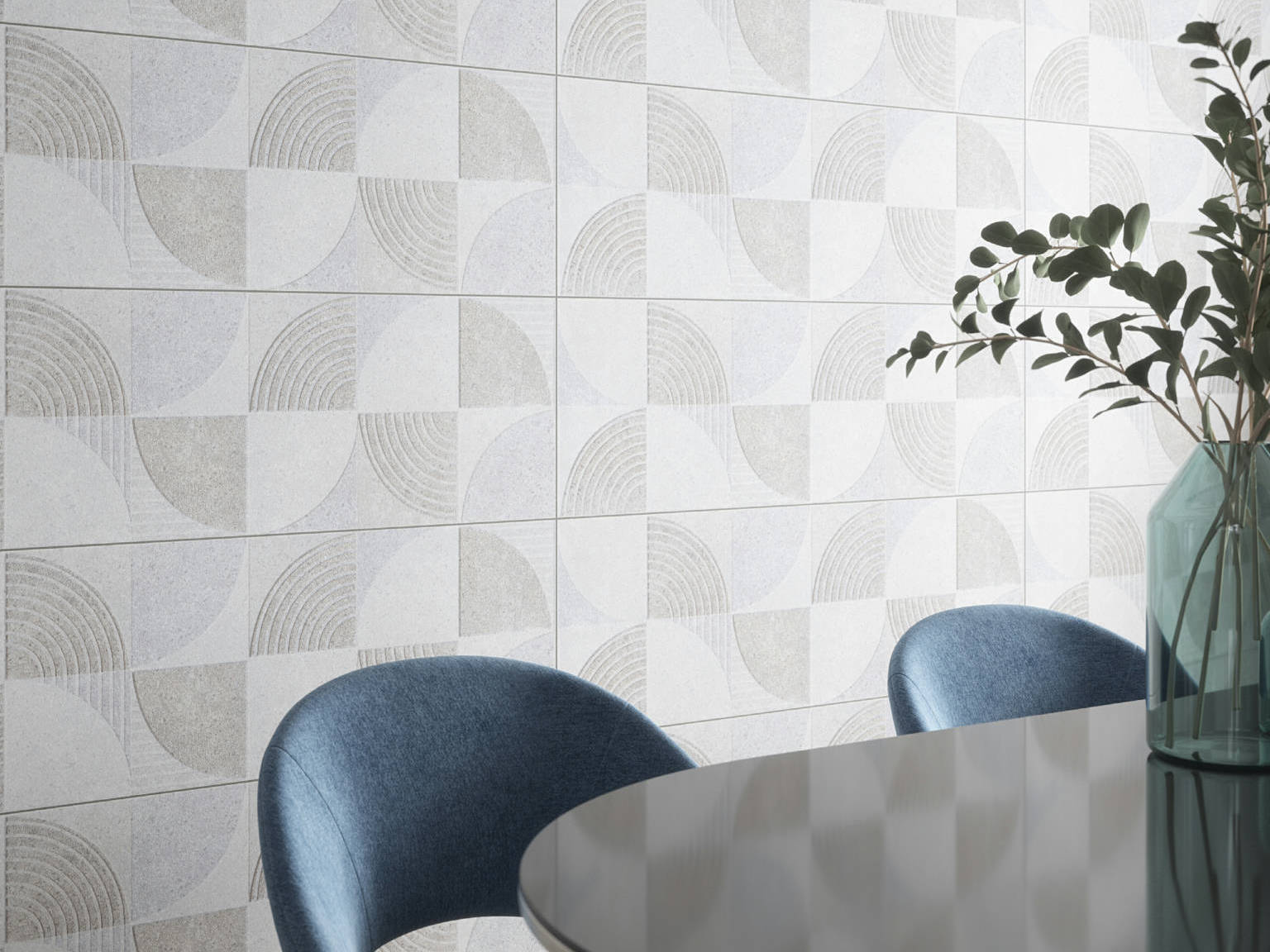 Grid Field Tile  | Mohawk Tile and Marble