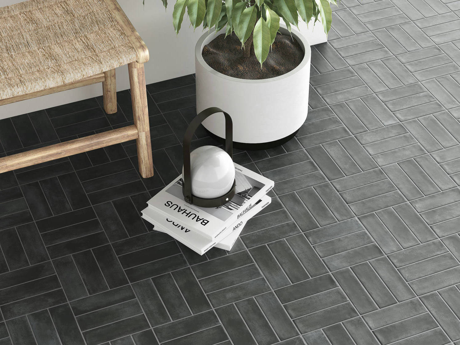 Lisbon 2X6 Graphite | Mohawk Tile and Marble