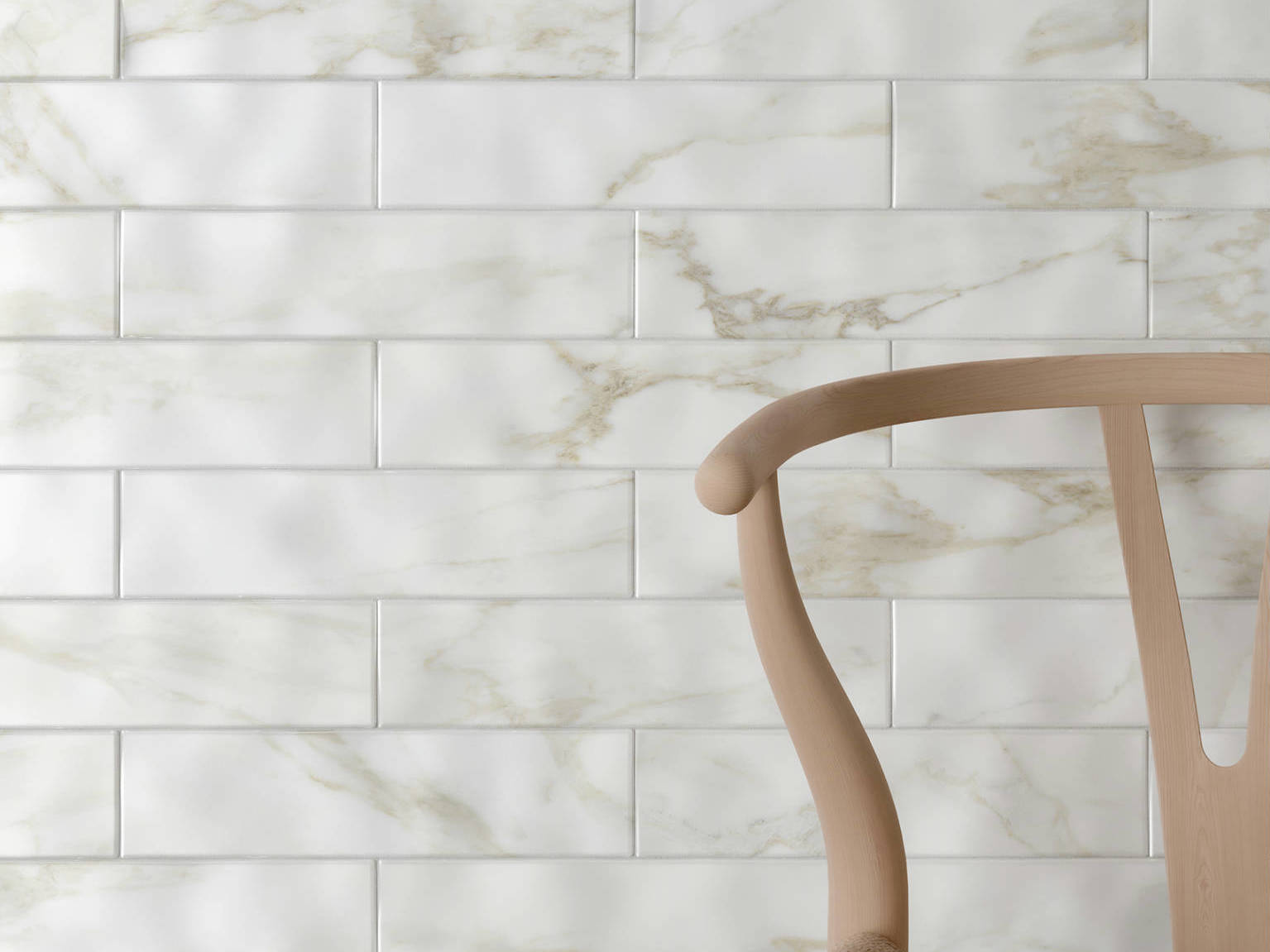 Pietrasanta Capezanno Calacatta Artisan 3x12  0 | Mohawk Tile and Marble