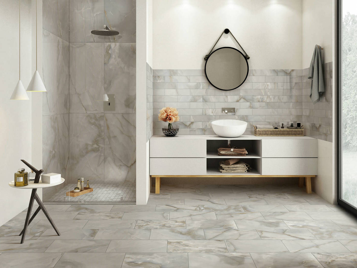 Romance Magical Dark Grey | Mohawk Tile and Marble