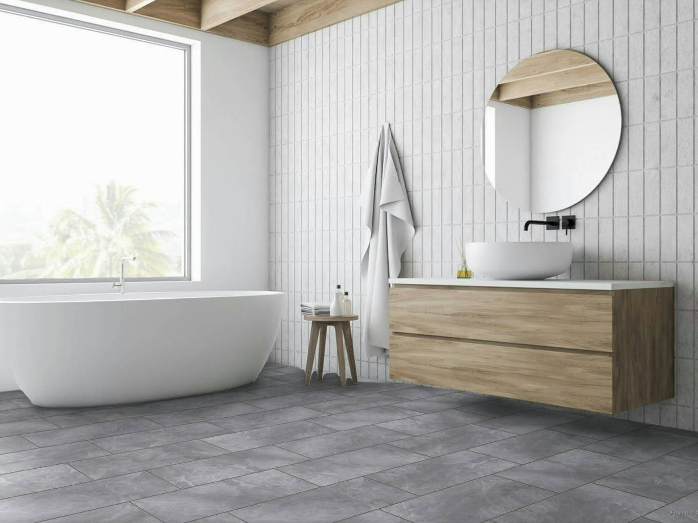 Ravello 12x24” Grey 1 | Mohawk Tile and Marble