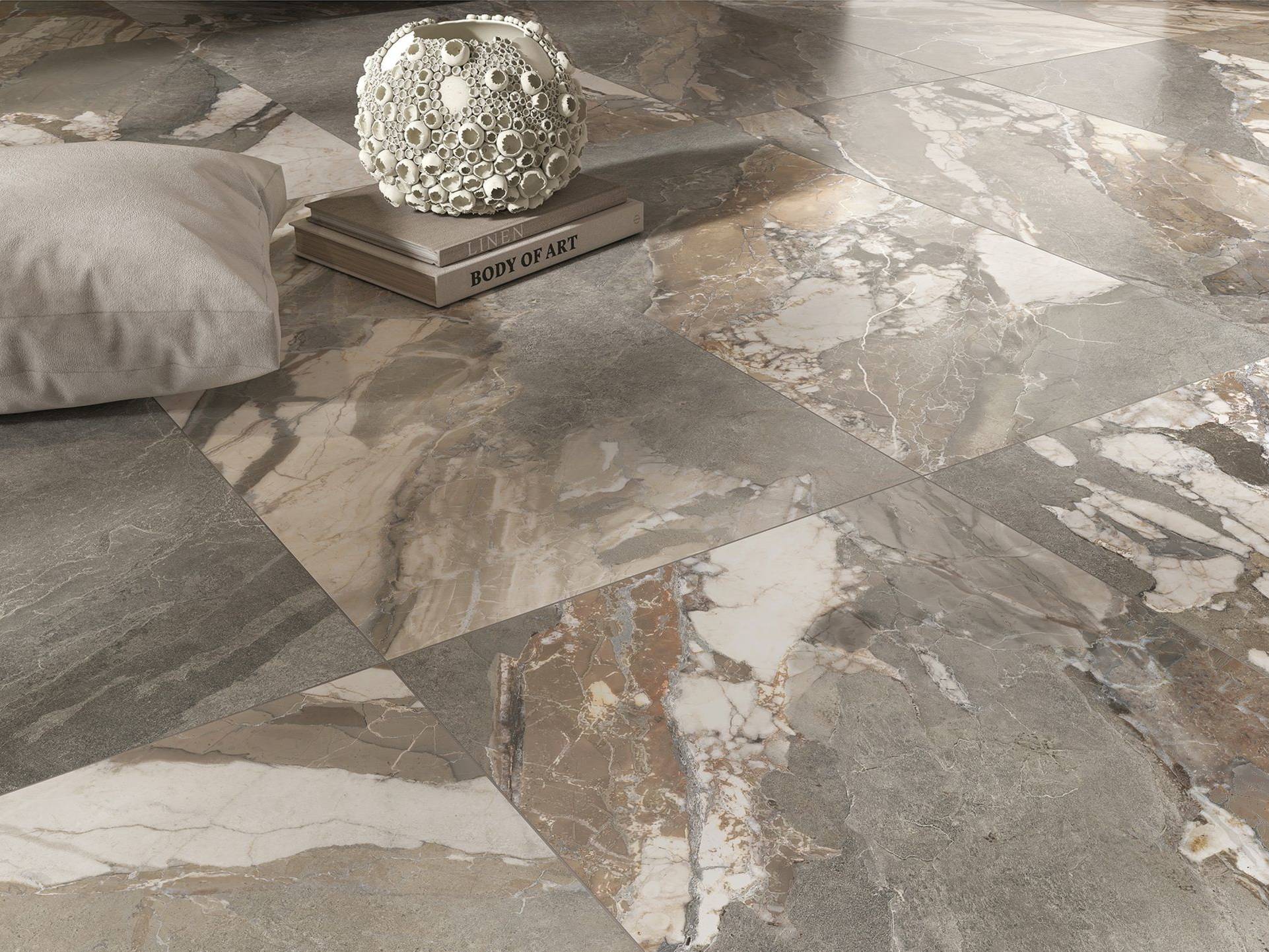 Dynasty Grey Polished/Matte 24x48 1 | Mohawk Tile and Marble