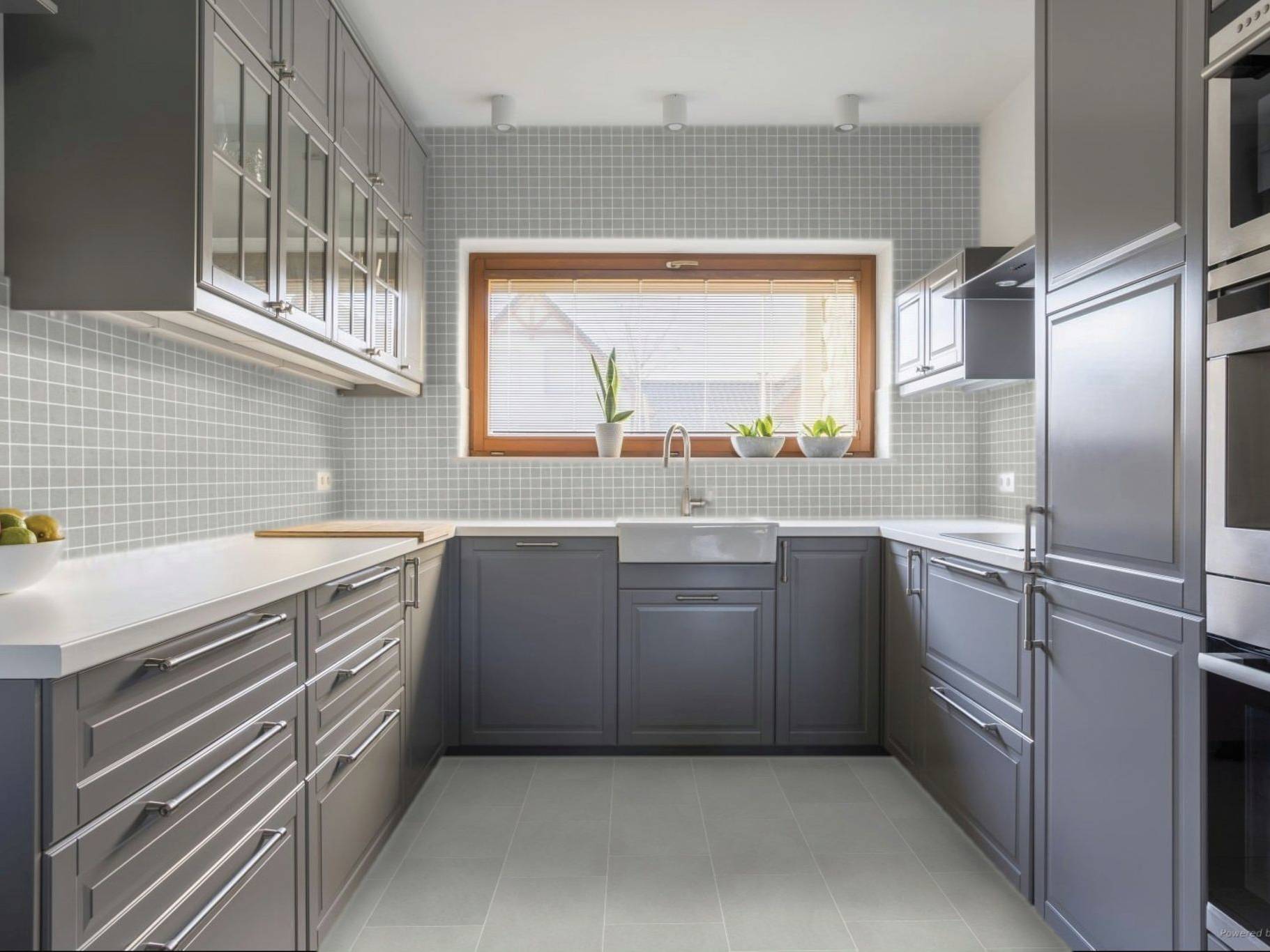 Concord Fog Matte 13x13 & 2x2 | Mohawk Tile and Marble