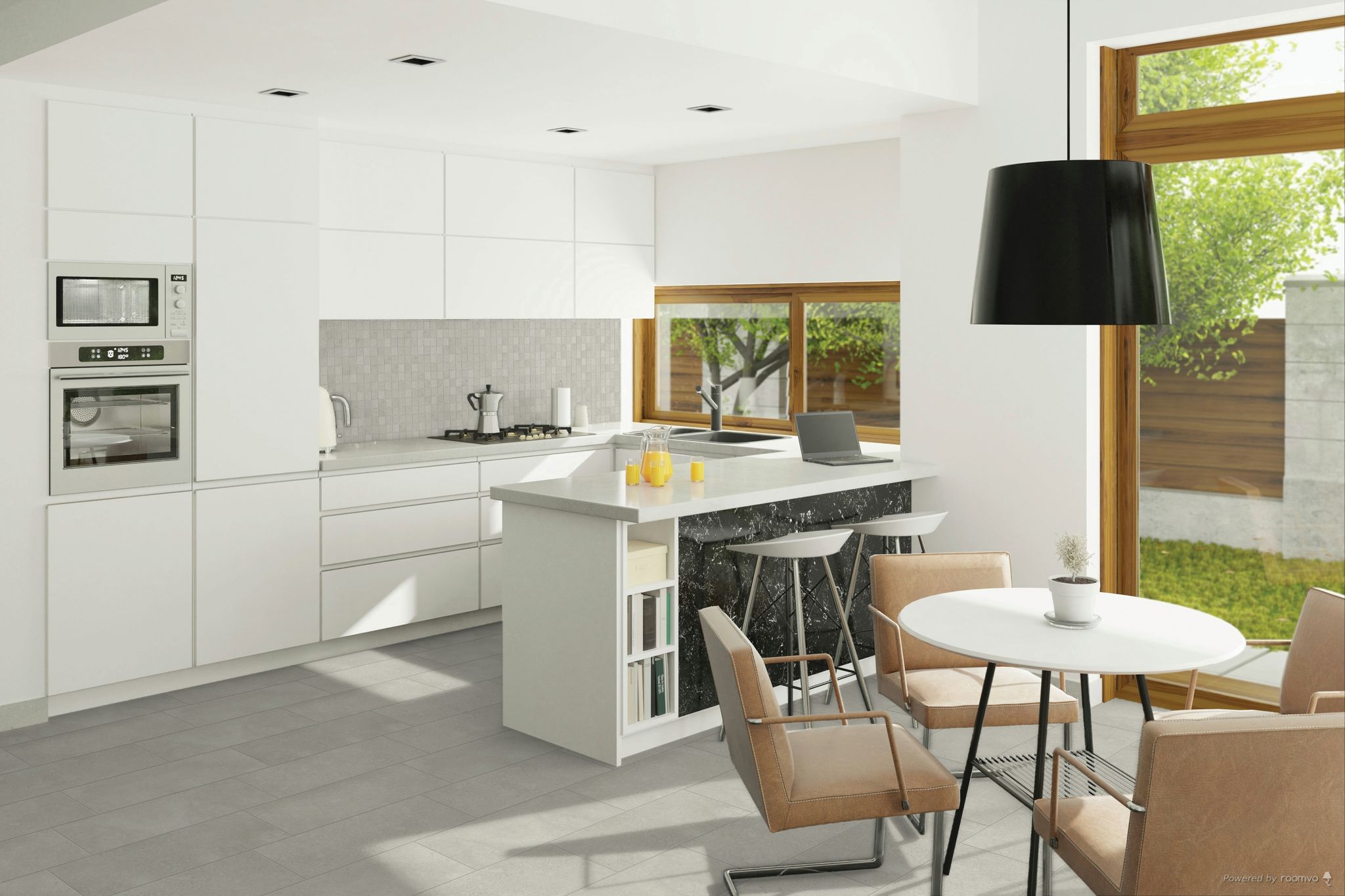 Madison 12x24 and 2x2 Glacier Matte 2 | Mohawk Tile and Marble