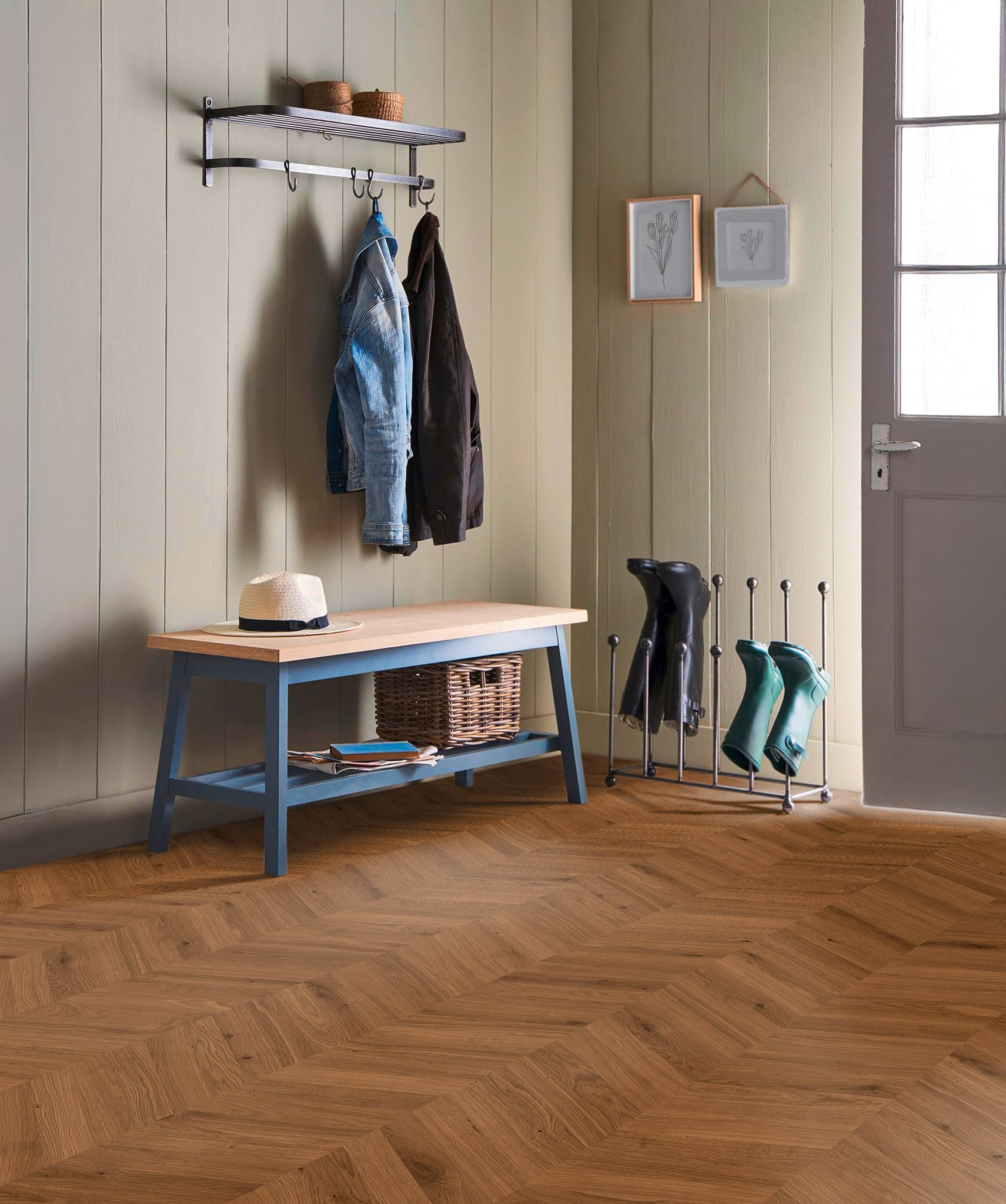 Chevron Timber Espresso | Mohawk Tile and Marble