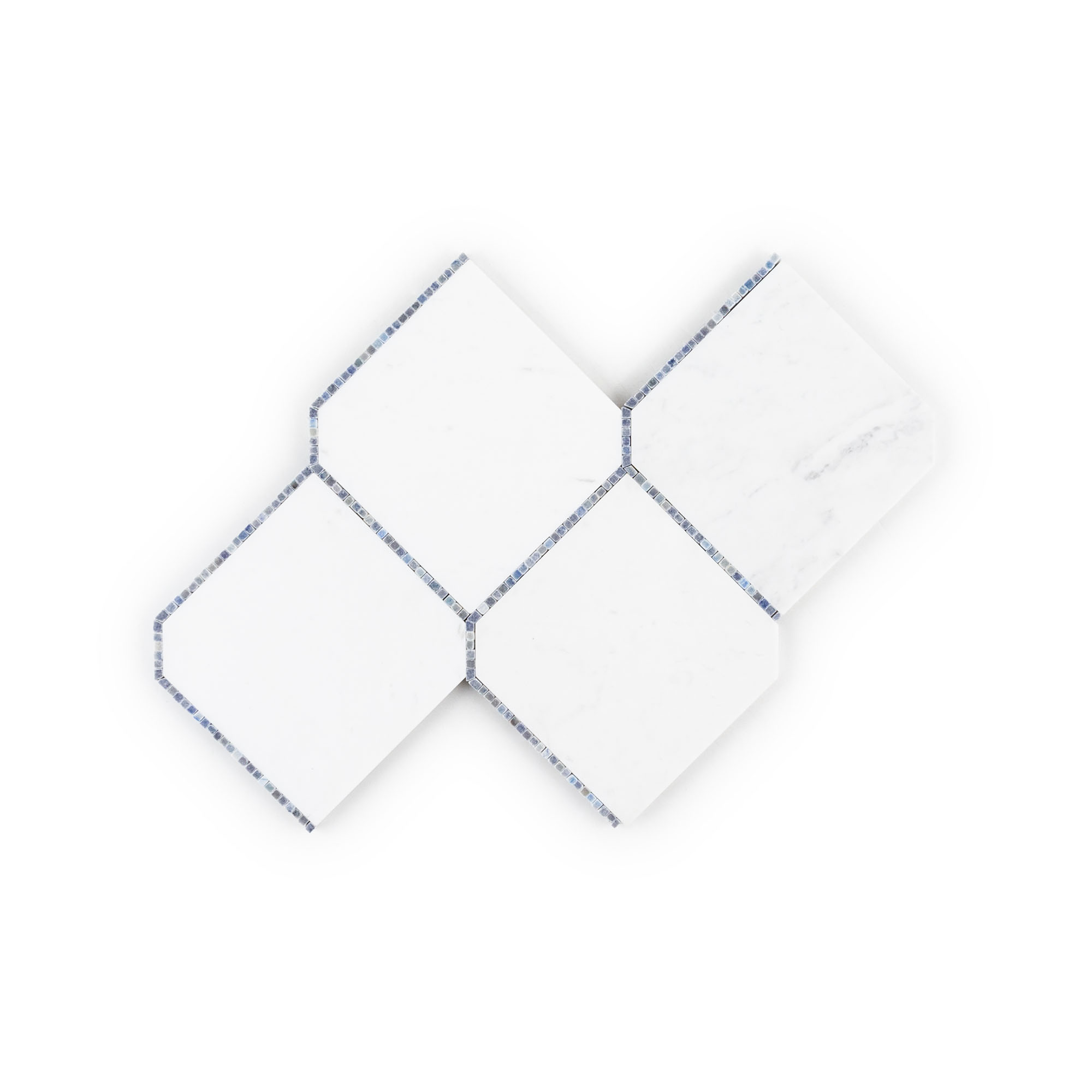 Elm Blue Mosaic | Mohawk Tile and Marble