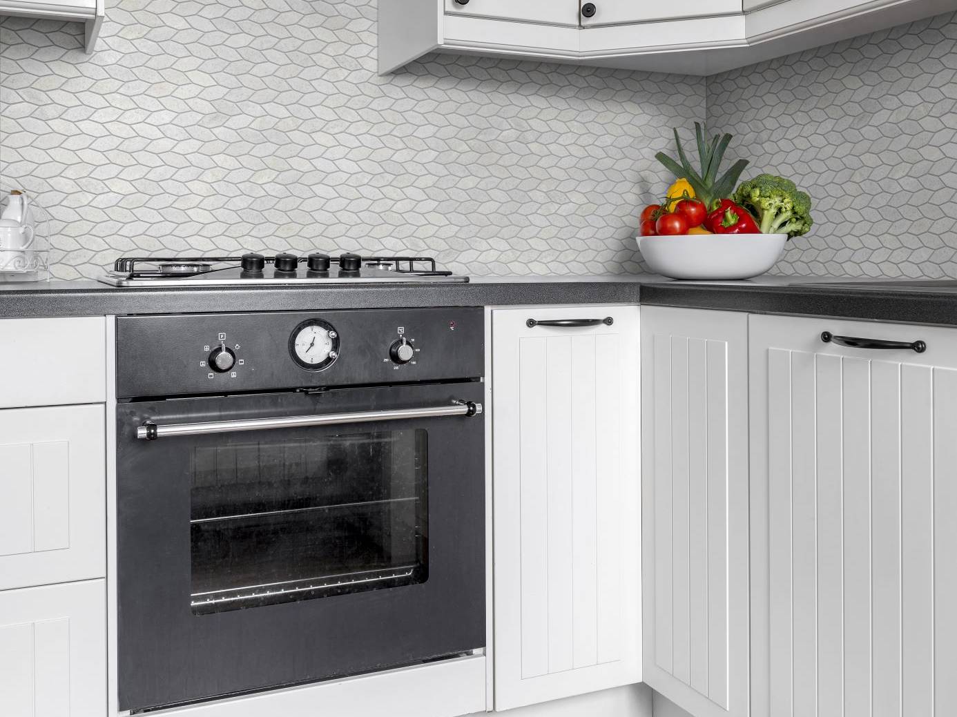 Elongated Hexagon White  | Mohawk Tile and Marble