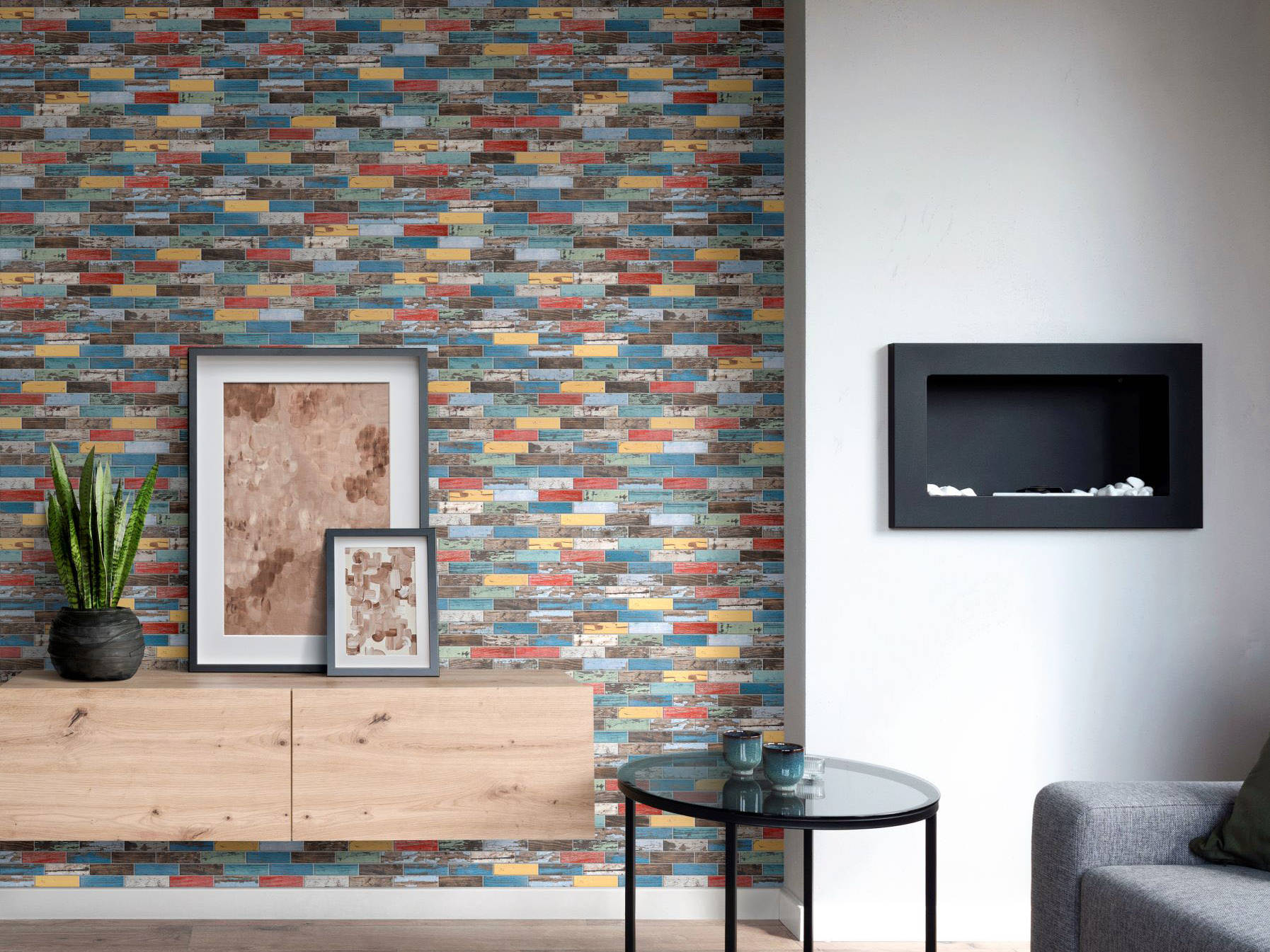 Multicolor Wood 1.1 | Mohawk Tile and Marble