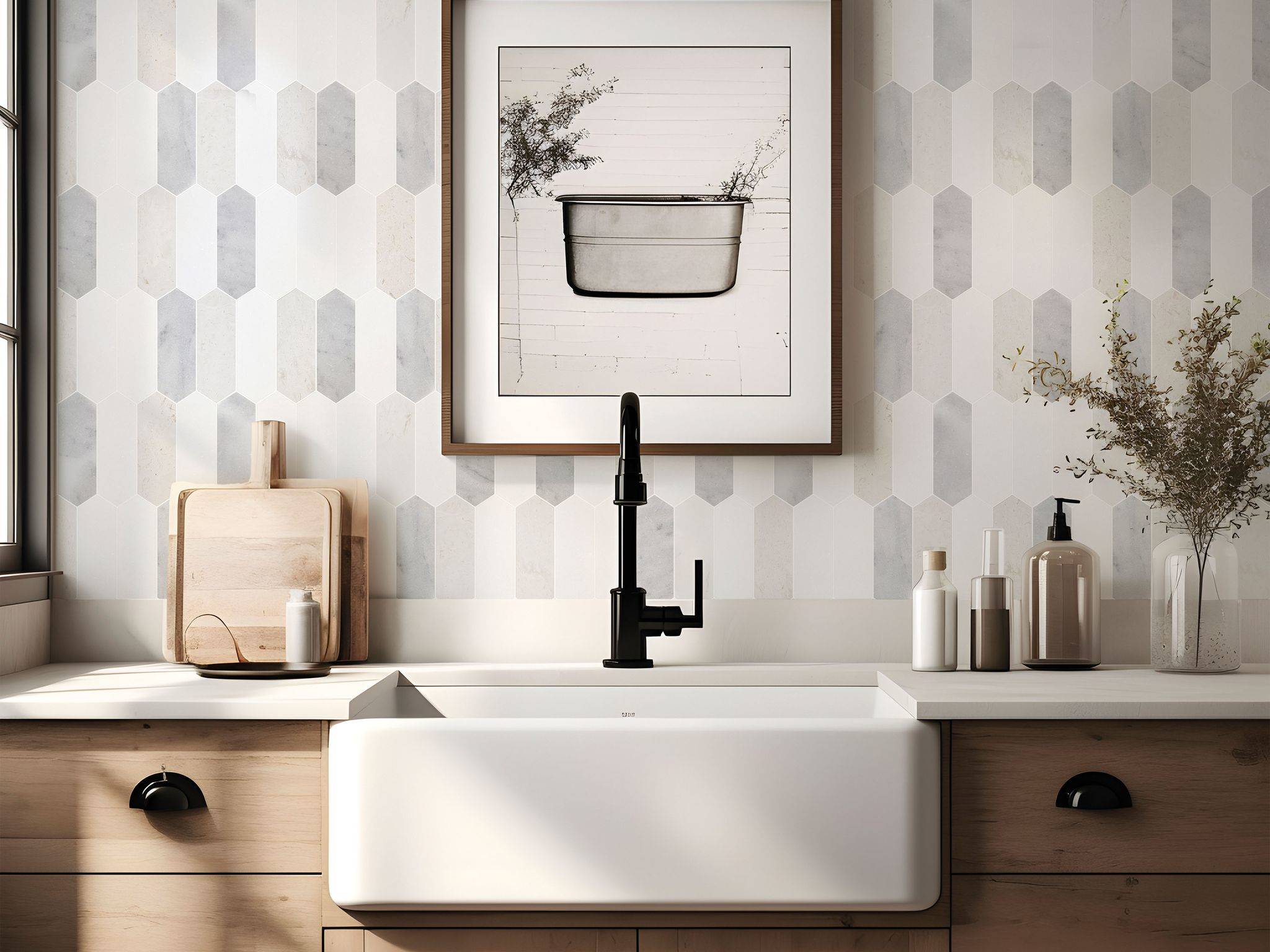 Picket White | Mohawk Tile and Marble