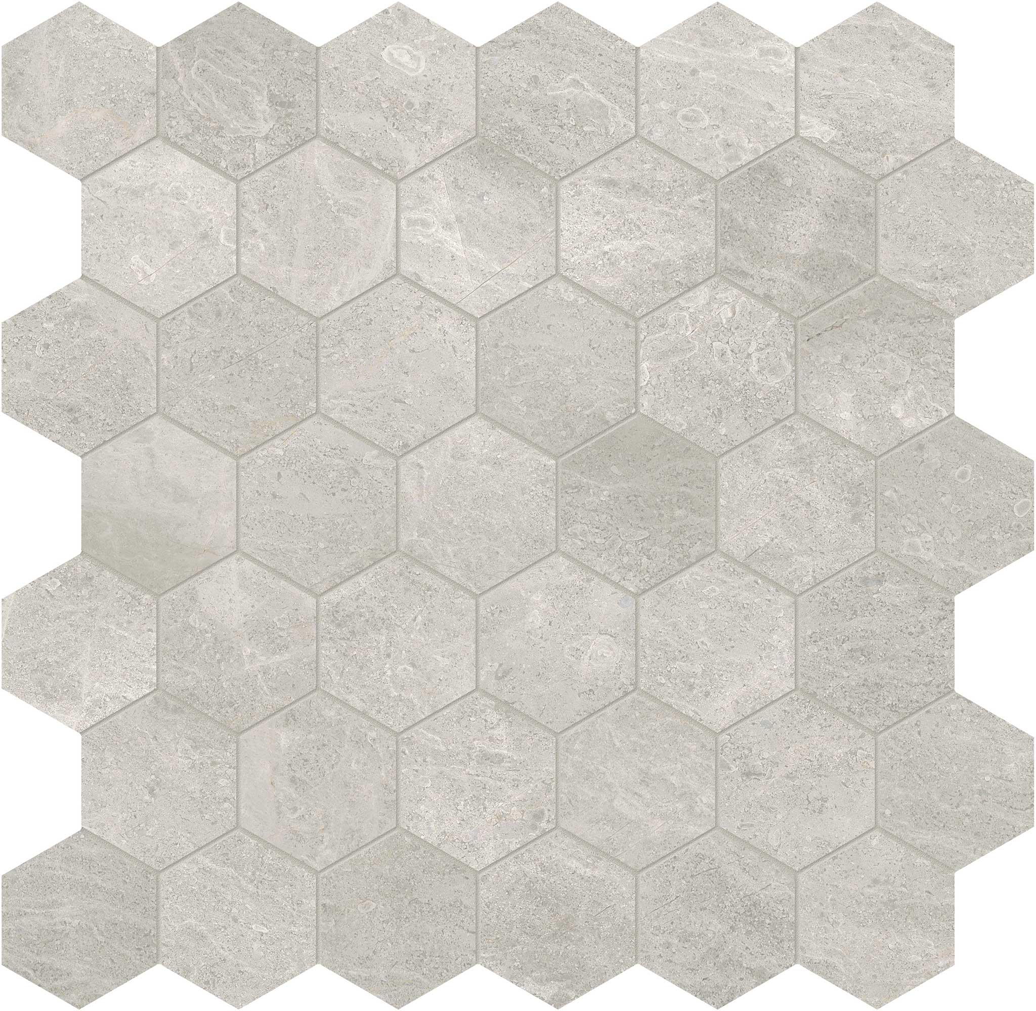 Anciano Grigio 2 Hexagon Mosaic | Mohawk Tile and Marble