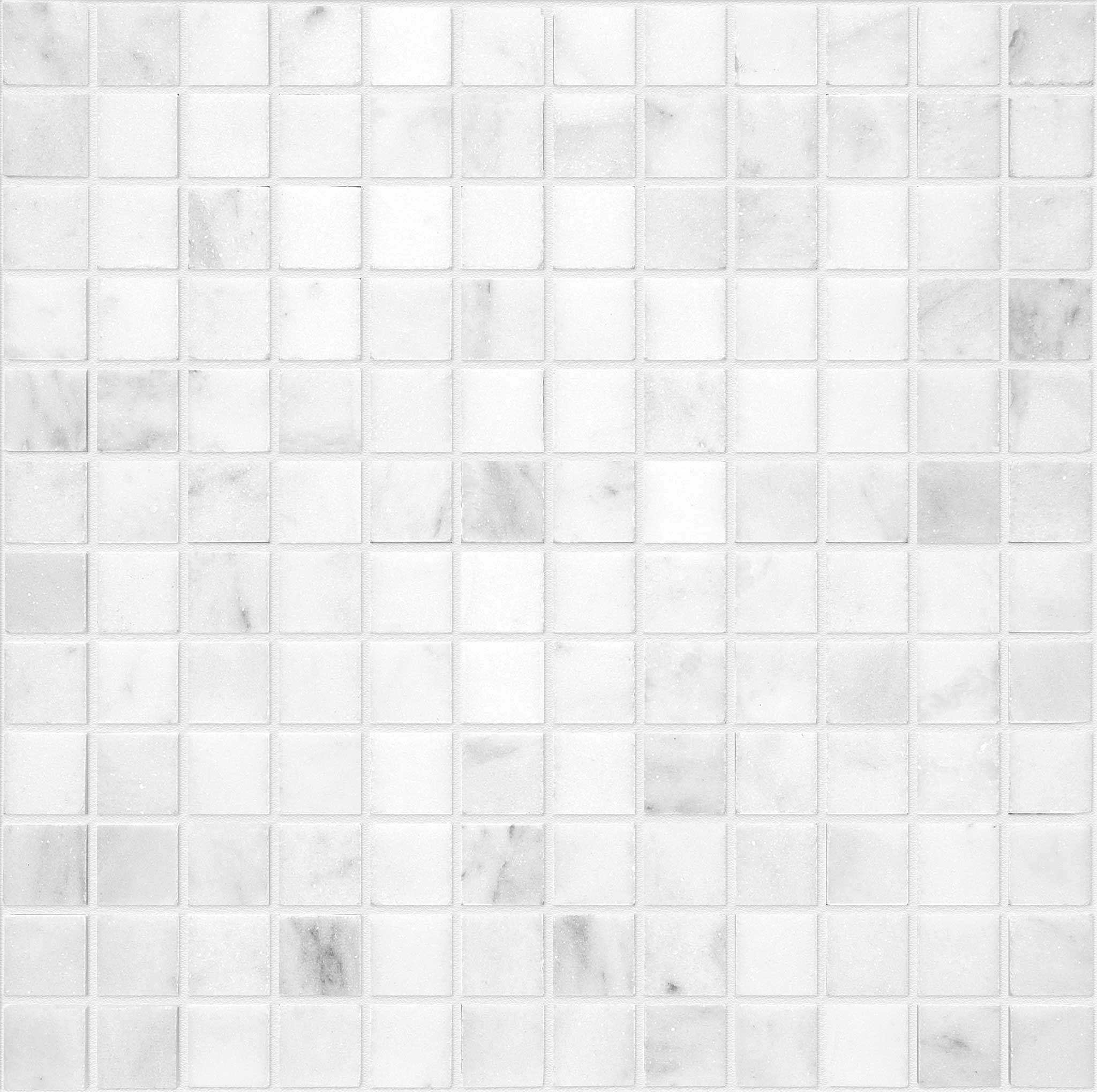 Bianco Venatino 1x1 Honed Mosaic | Mohawk Tile and Marble