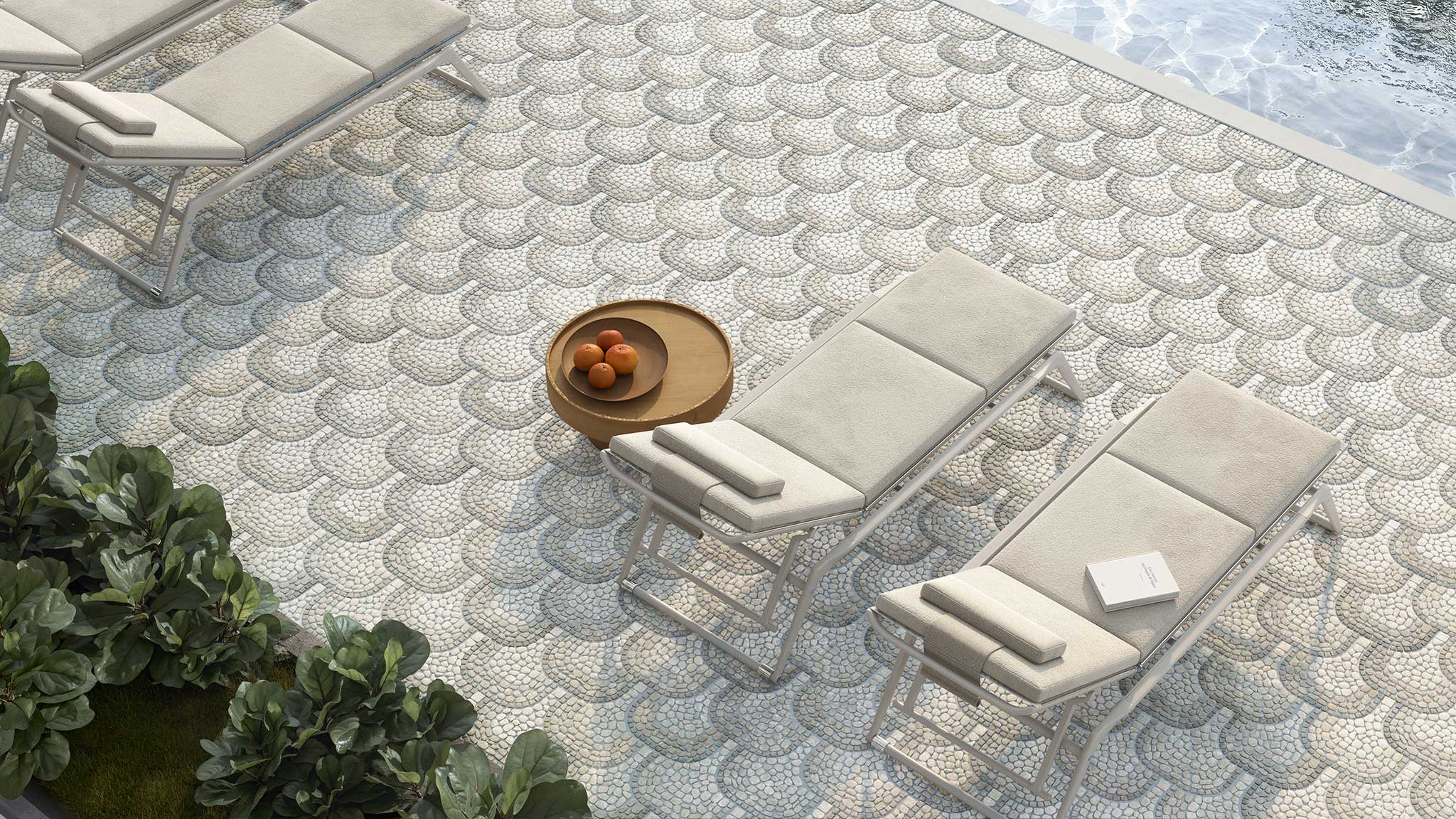 Cabana Horizon Flow Pebble | Mohawk Tile and Marble