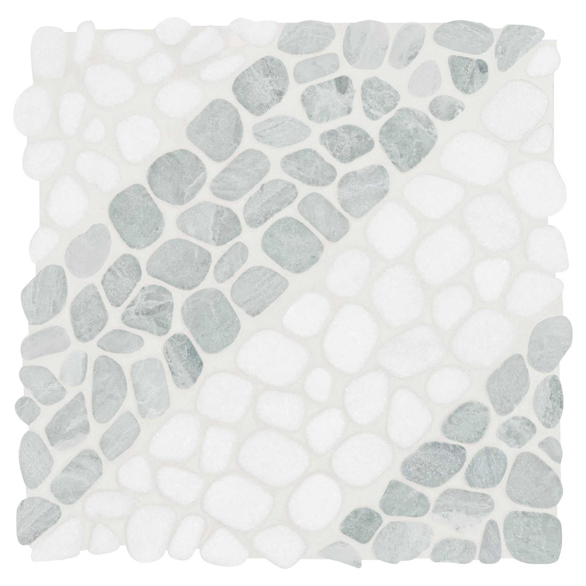 Cabana Jade Axis Pebble | Mohawk Tile and Marble
