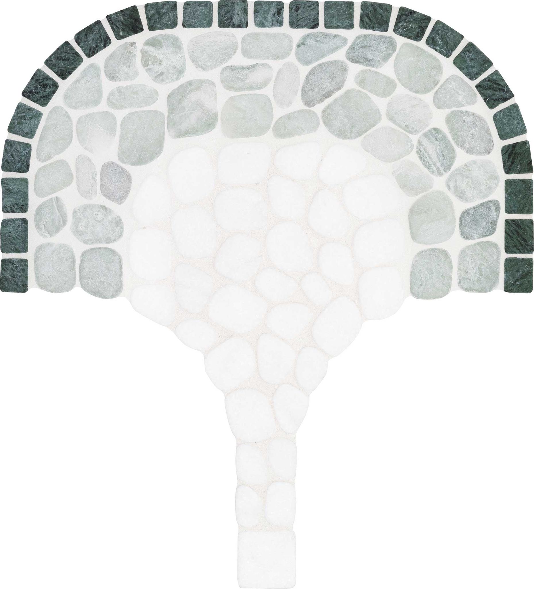 Cabana Jade Flow Pebble | Mohawk Tile and Marble