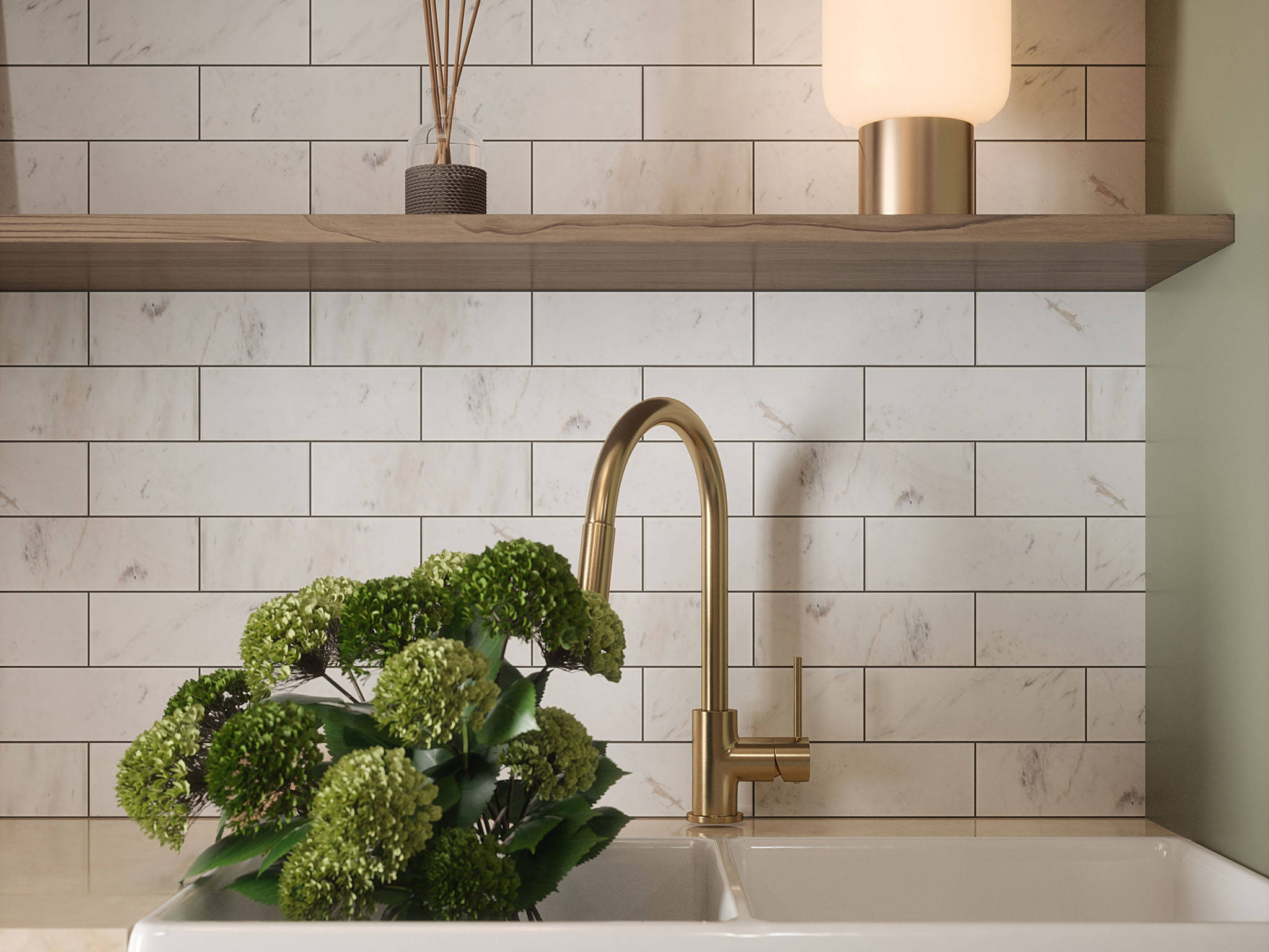 Camellia Field Tile | Mohawk Tile and Marble