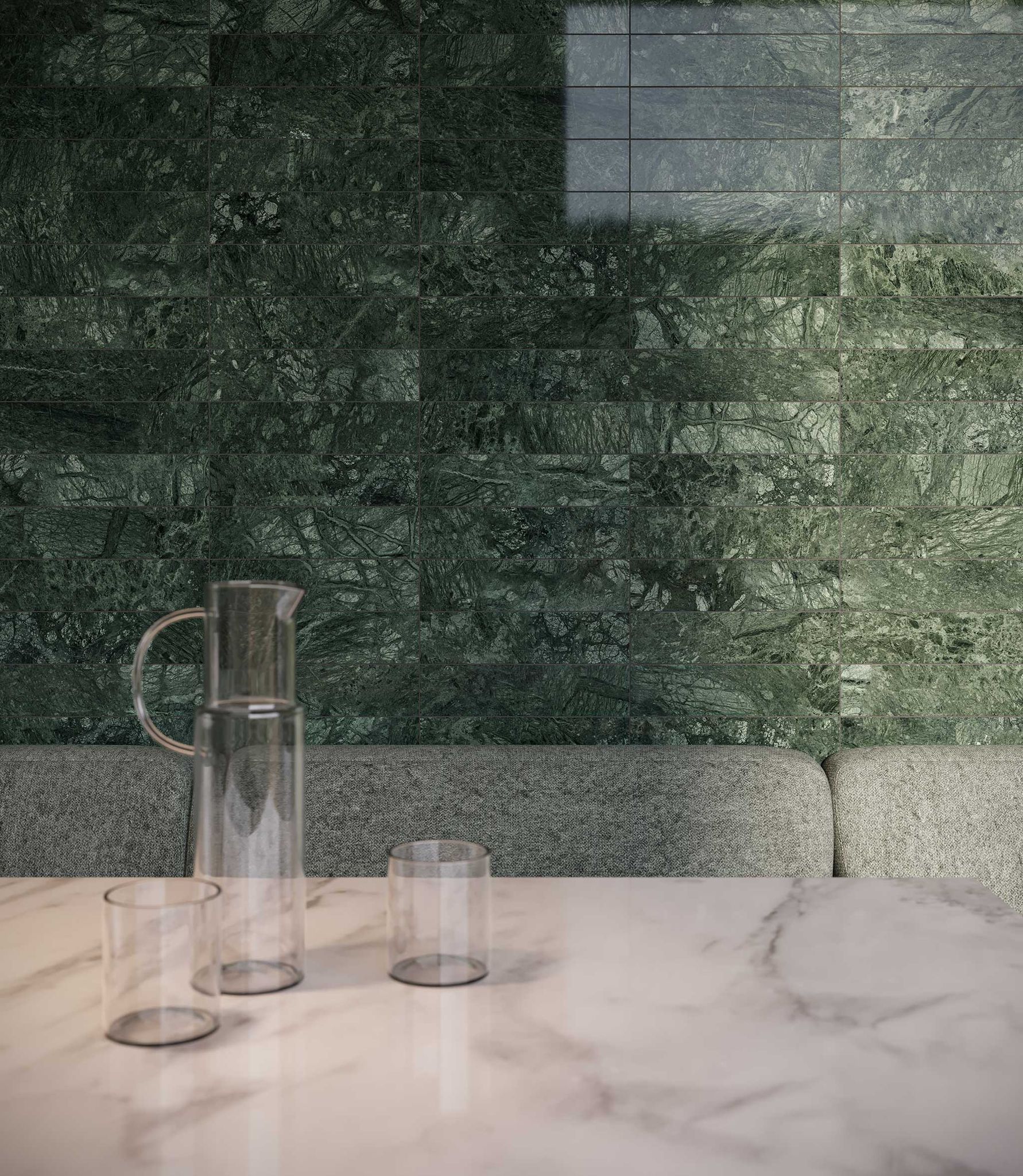 Diosa Verde 3x12 | Mohawk Tile and Marble