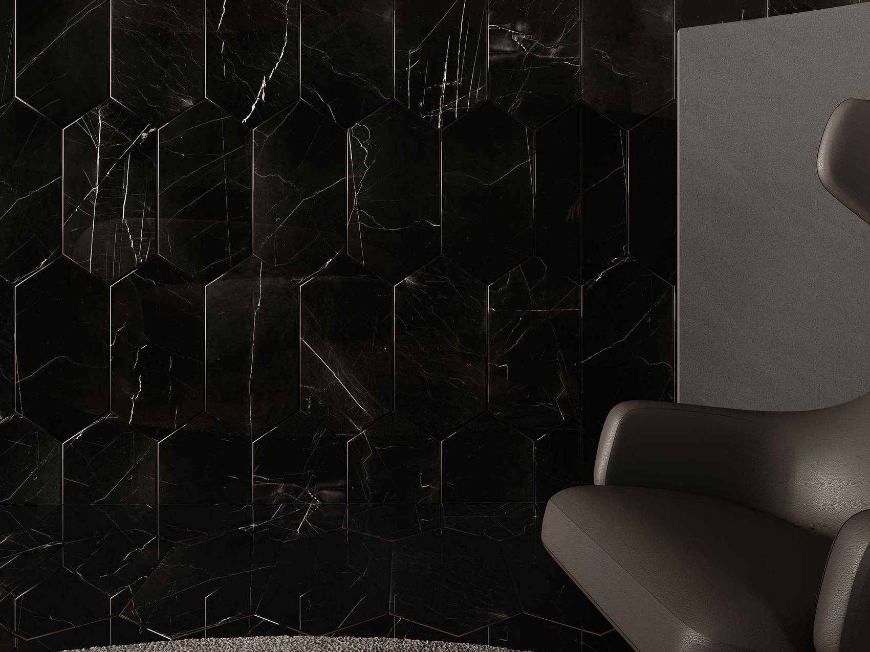 Galaxia Nero 1 | Mohawk Tile and Marble
