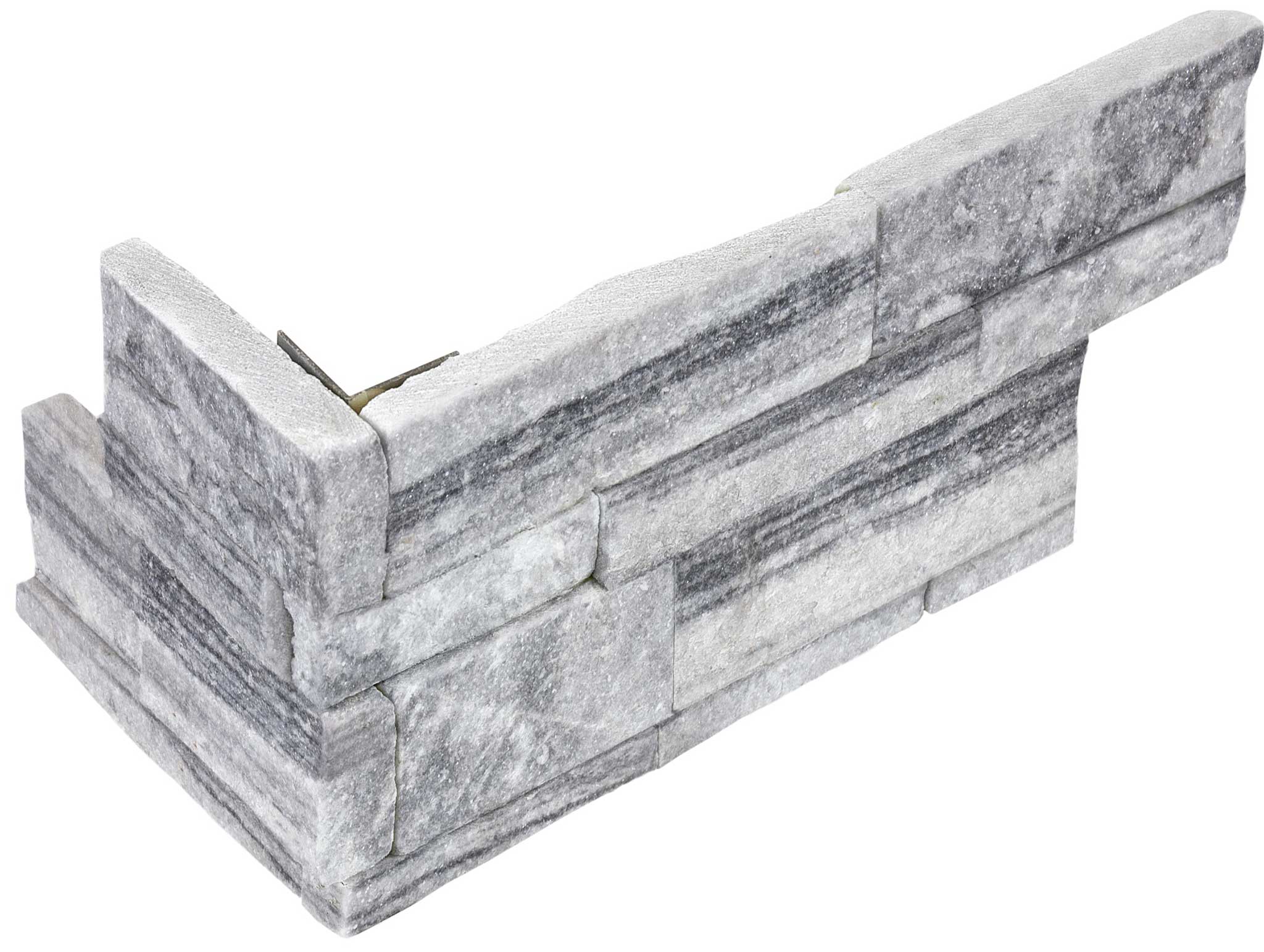 Ledger Stone 6x18 Assembled Corner | Mohawk Tile and Marble