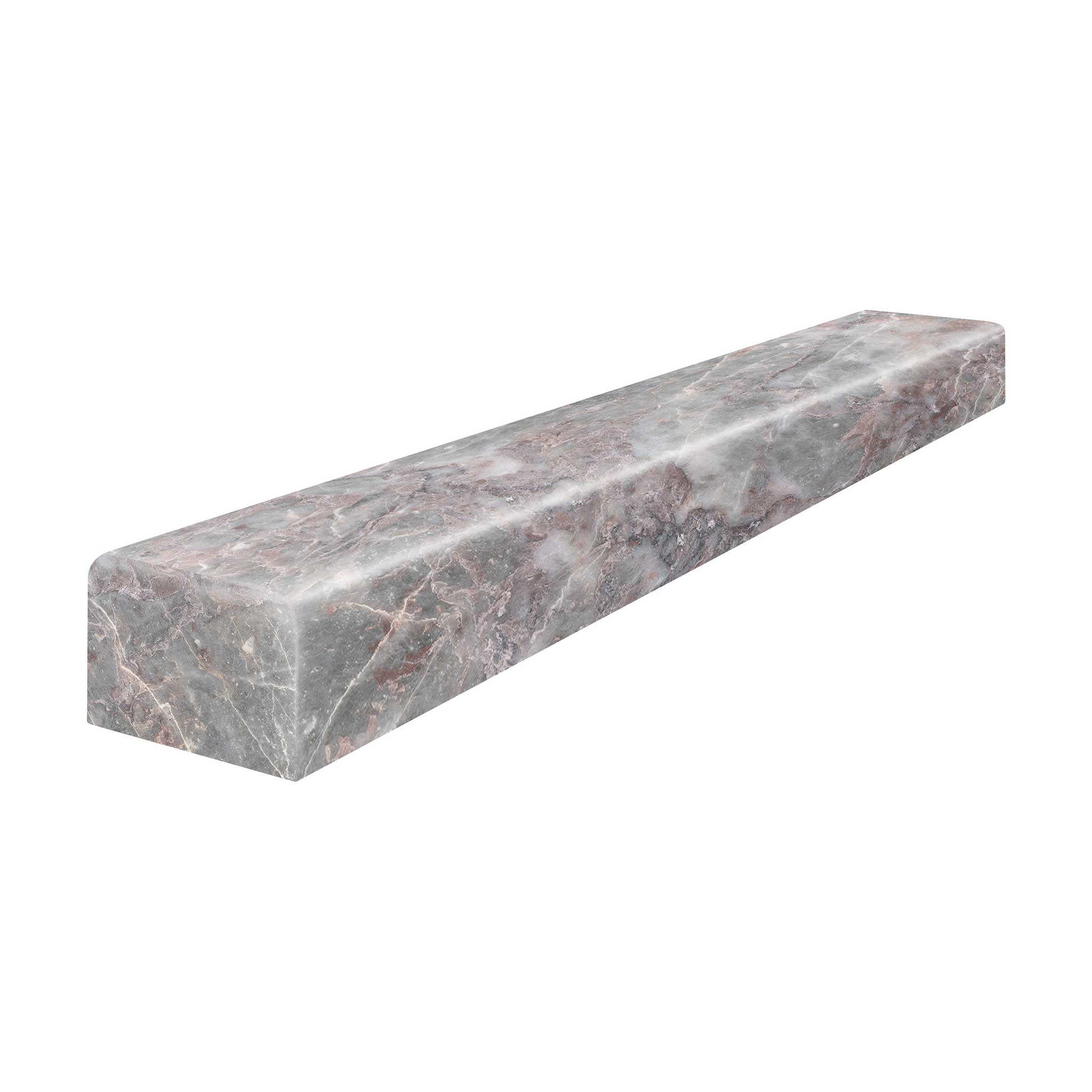 Sereno Burgundy 1.25x12 Deco-Bar | Mohawk Tile and Marble