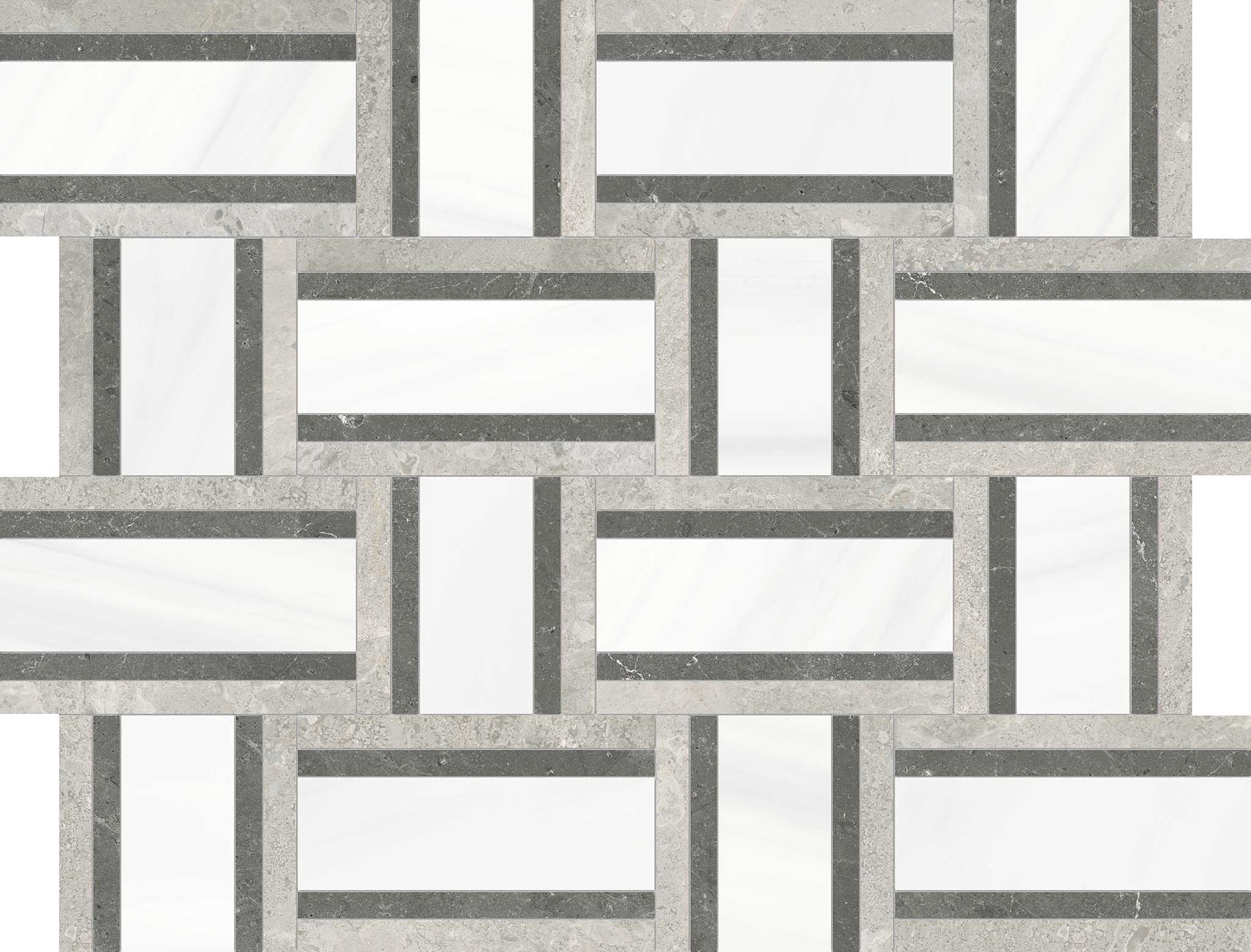 Utopio Cesto Mist Mosaic | Mohawk Tile and Marble