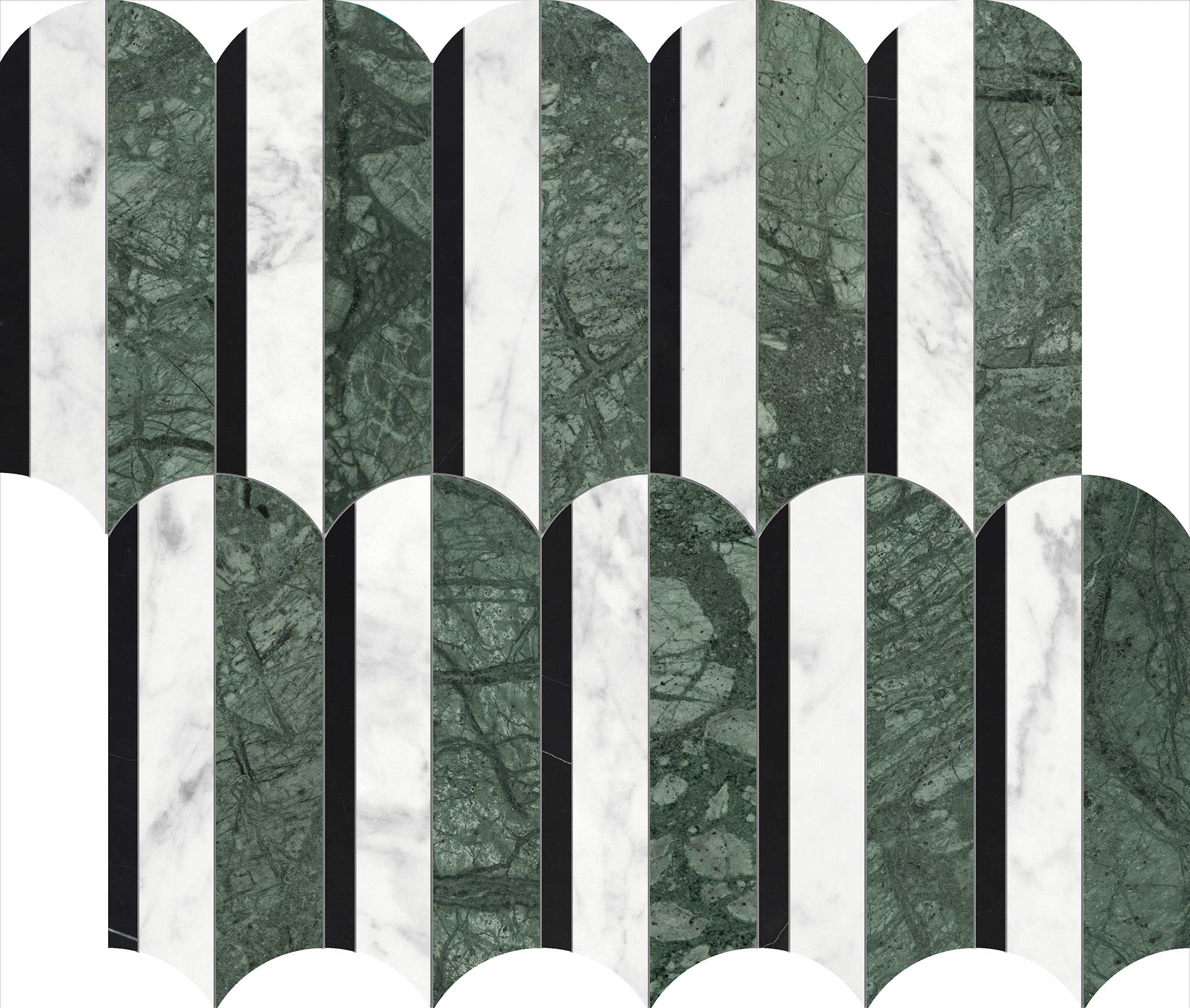 Utopio Hydros Pine Mosaic | Mohawk Tile and Marble