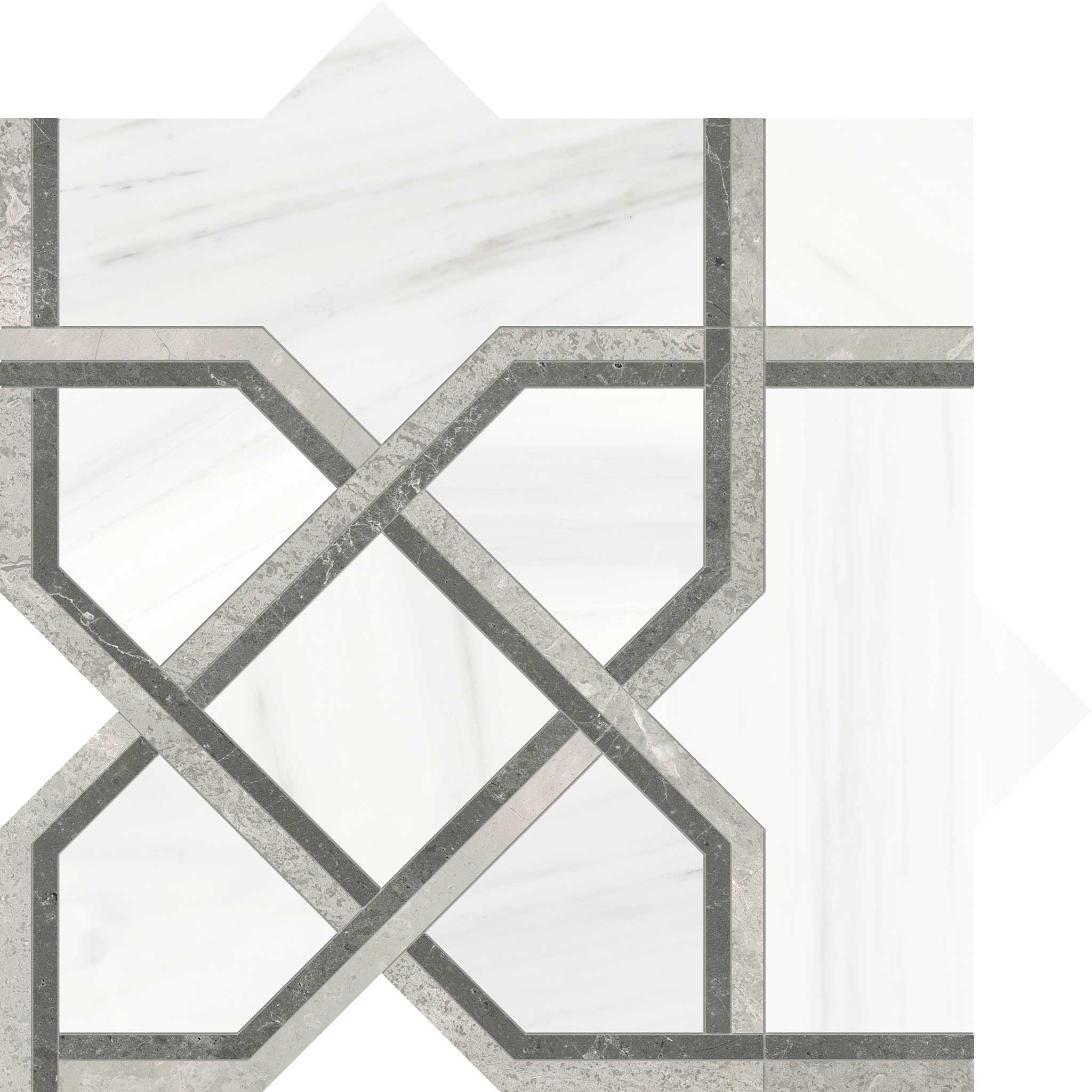 Utopio Madina Mist Mosaic | Mohawk Tile and Marble