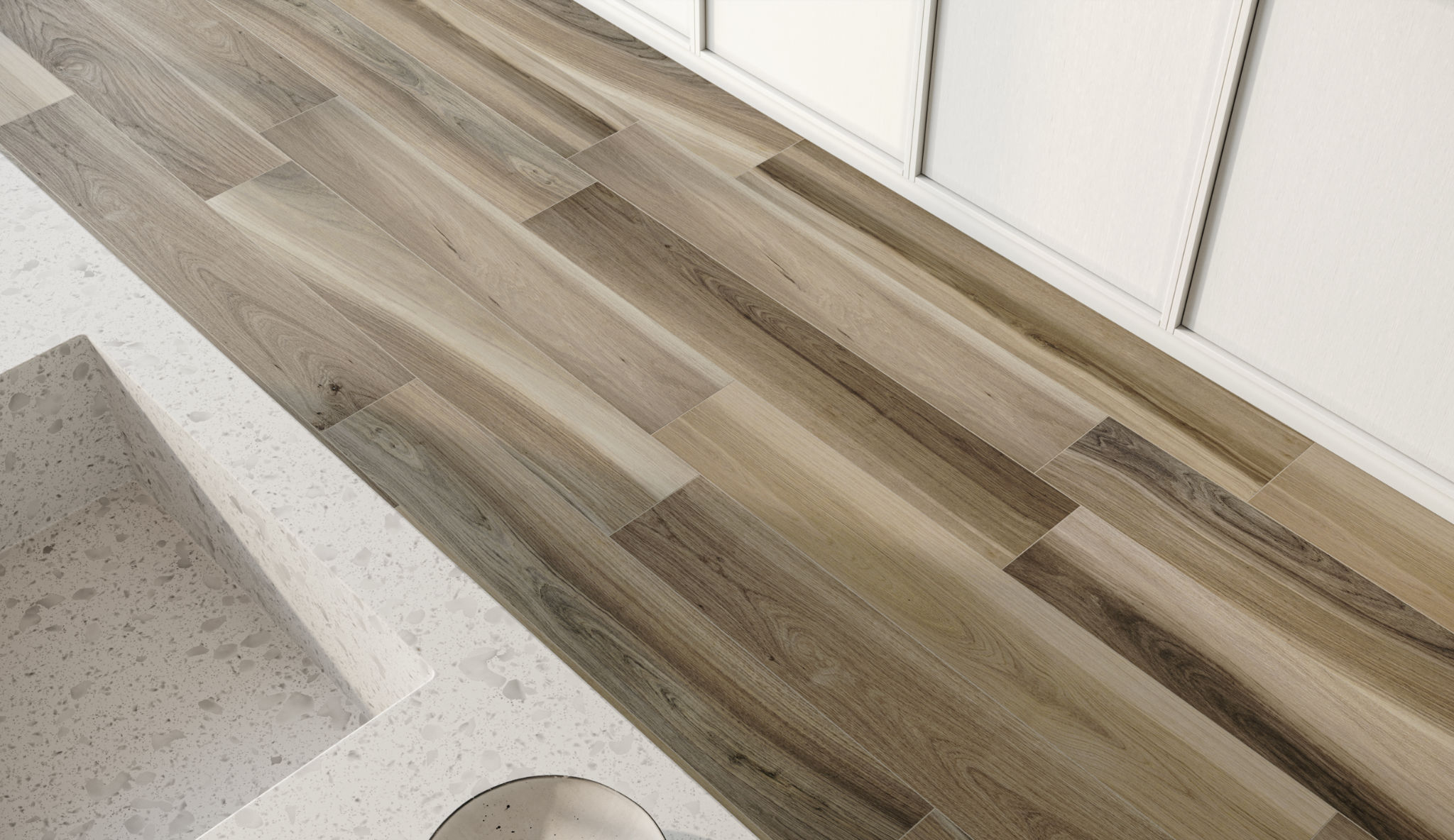 Amaya 8x48 Walnut | Mohawk Tile and Marble