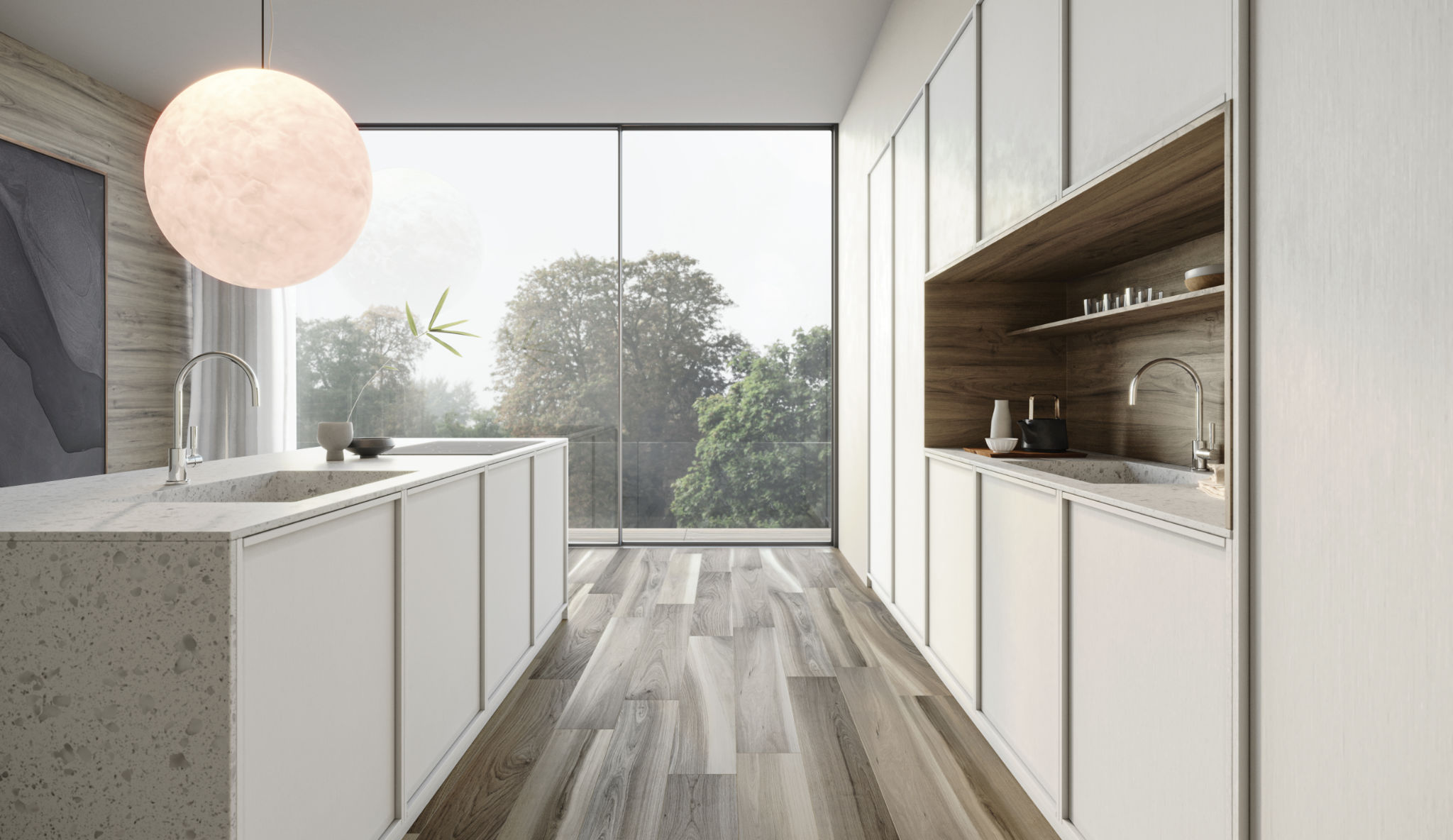 Amaya 8x48 Walnut | Mohawk Tile and Marble