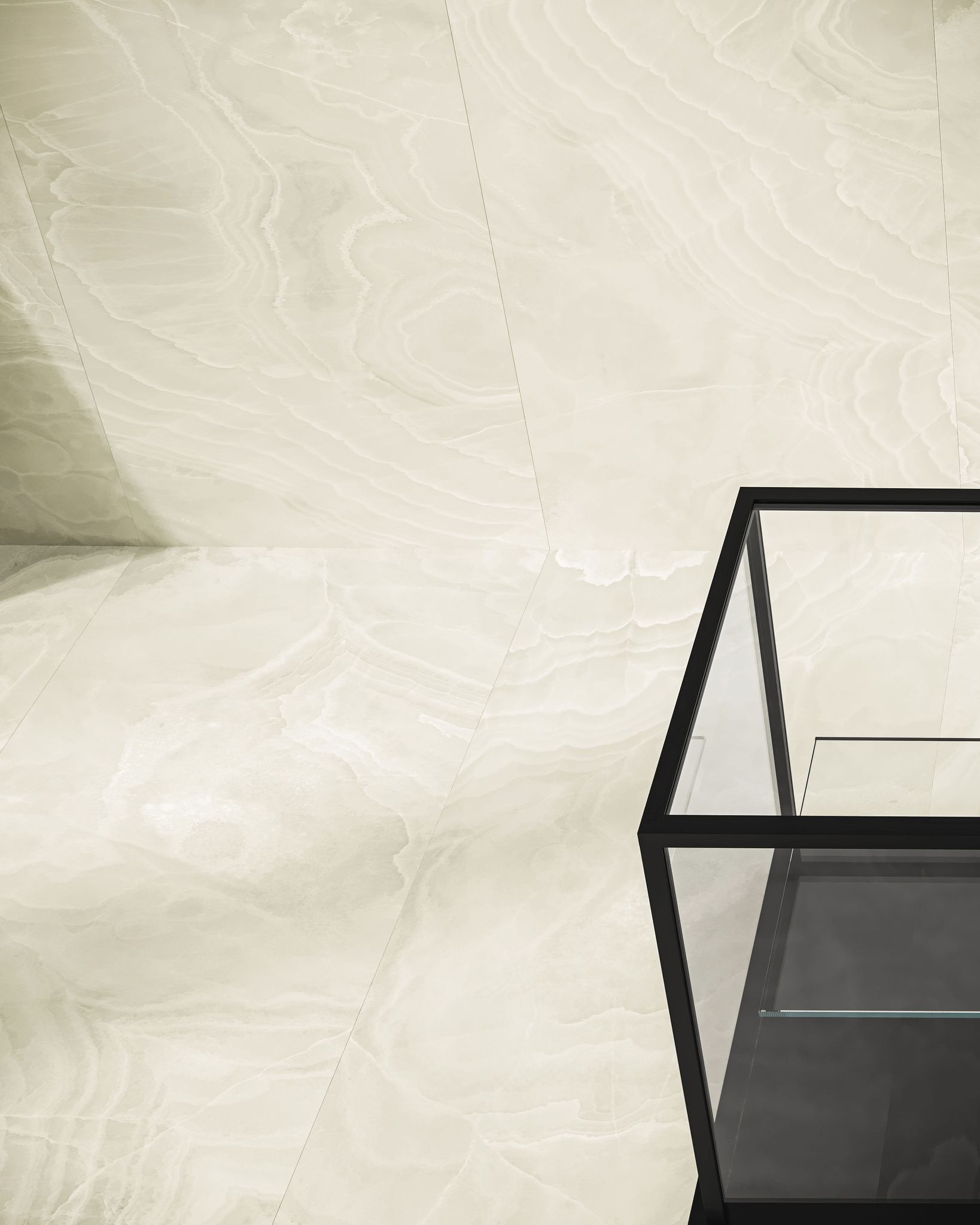 Lustra 48x110 Onyx Crema Honed | Mohawk Tile and Marble