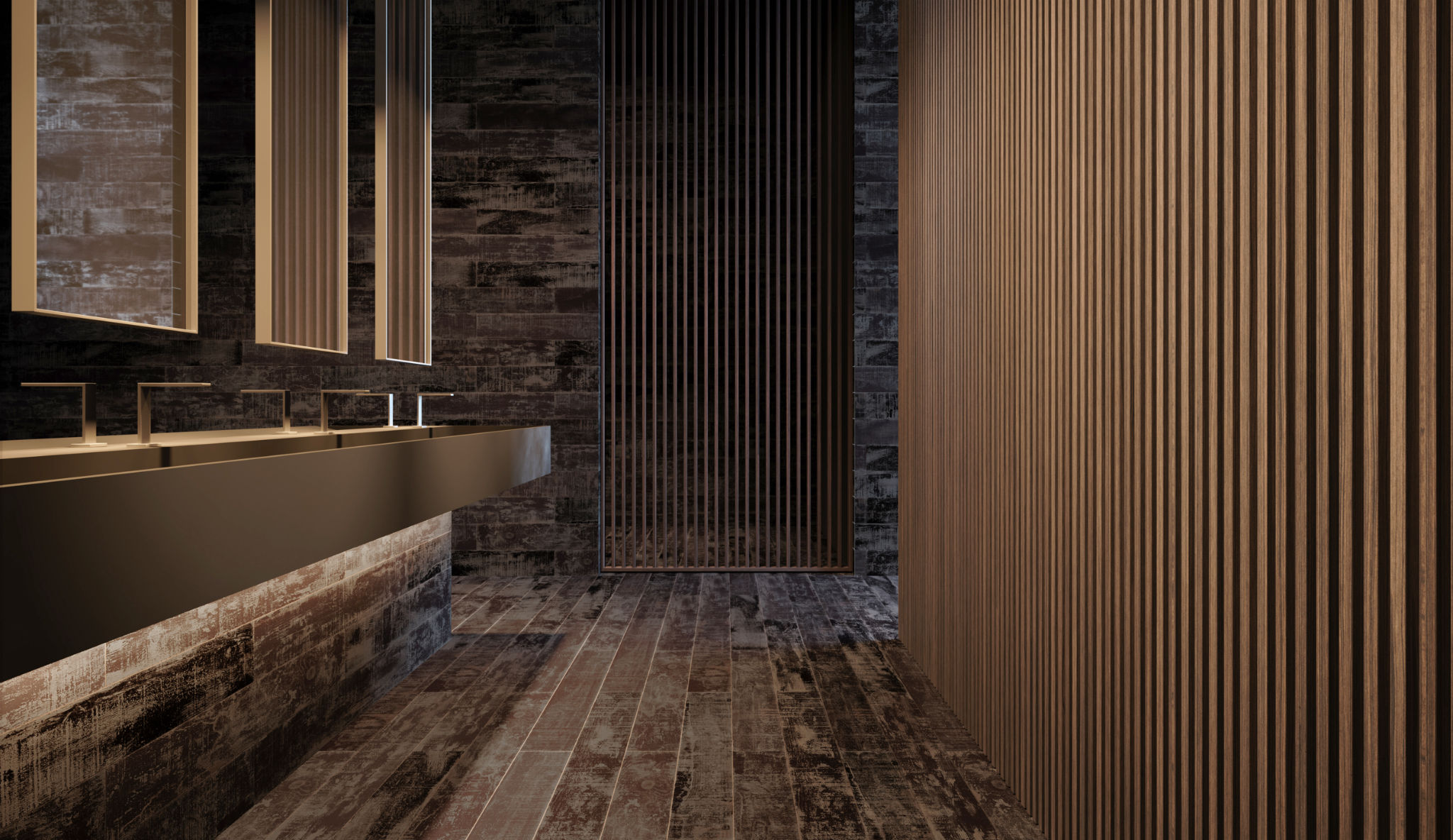 Muskoka 6x36 Charred | Mohawk Tile and Marble