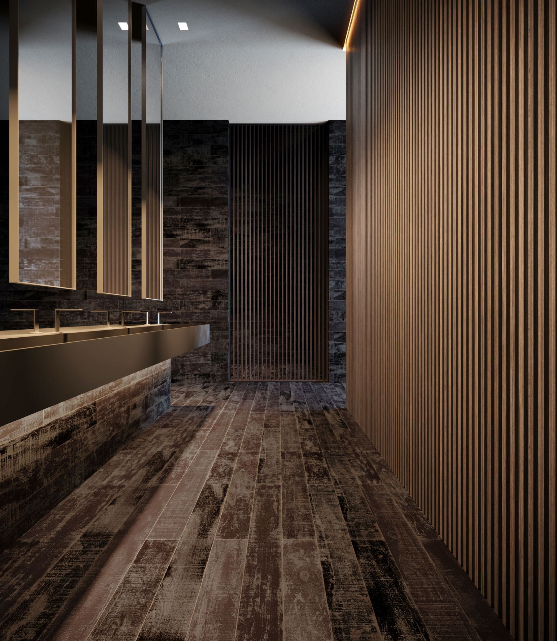 Muskoka 6x36 Charred | Mohawk Tile and Marble