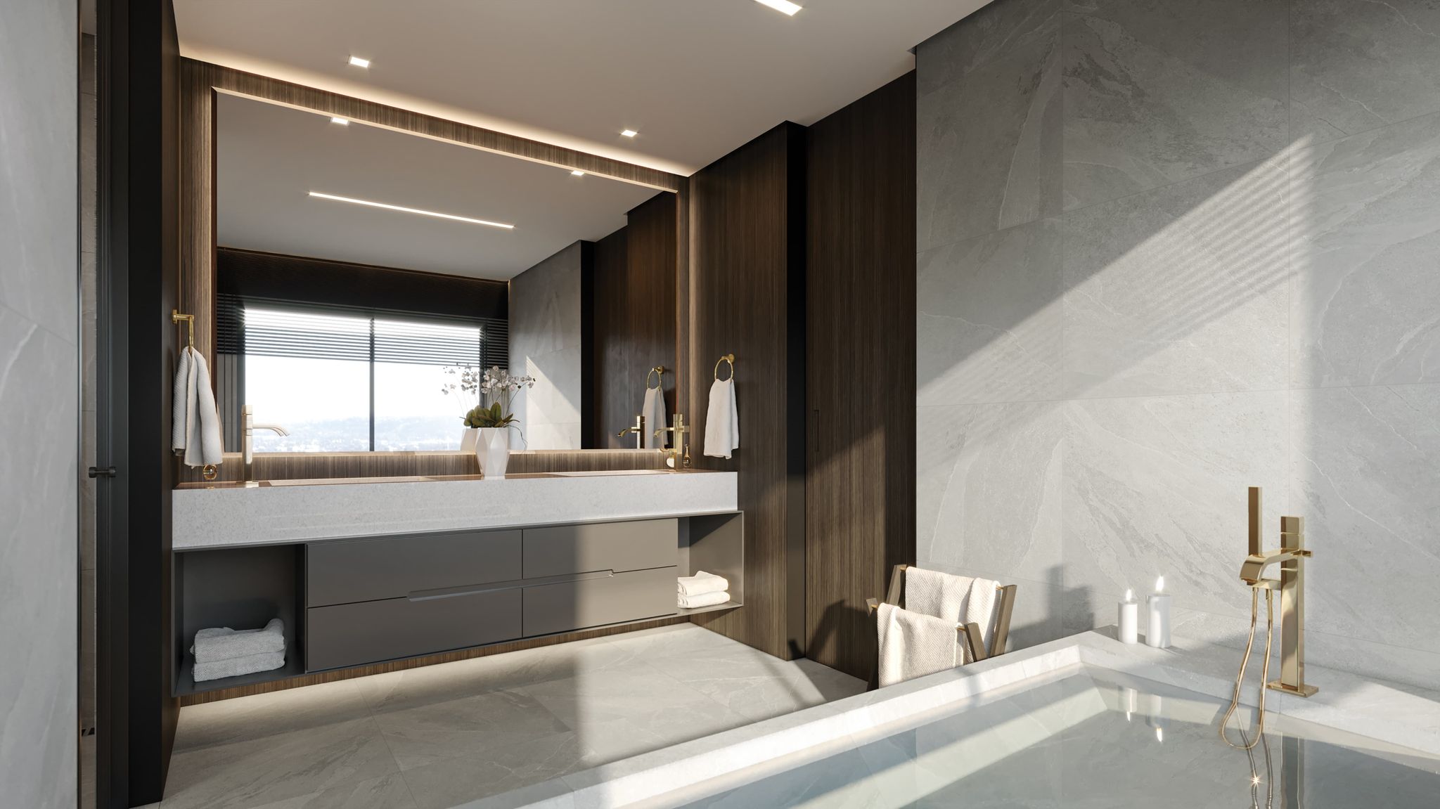 Nord 24x24 Palladium | Mohawk Tile and Marble