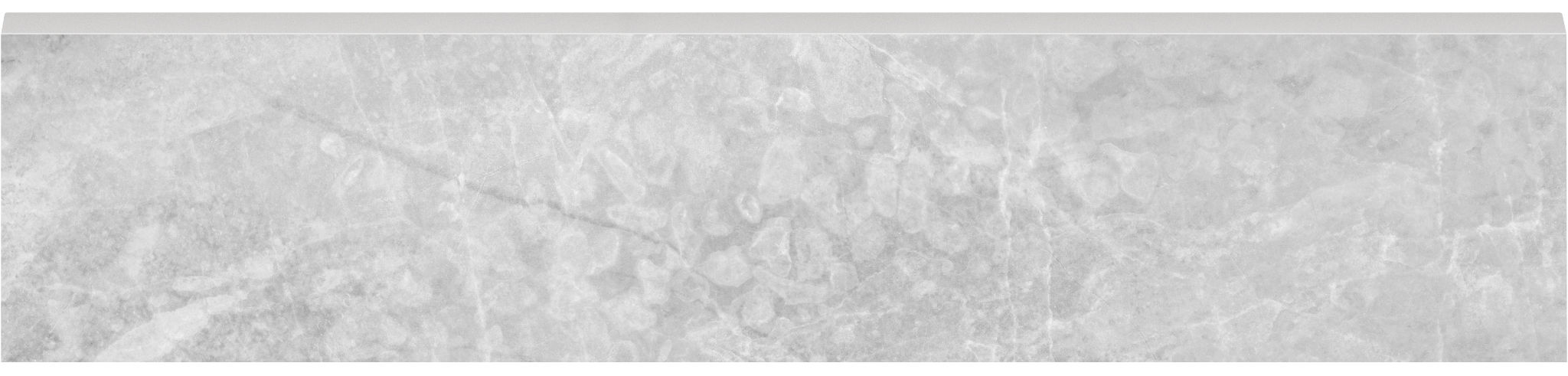 Plata 3x12 Perla Grigia Bullnose Polished | Mohawk Tile and Marble