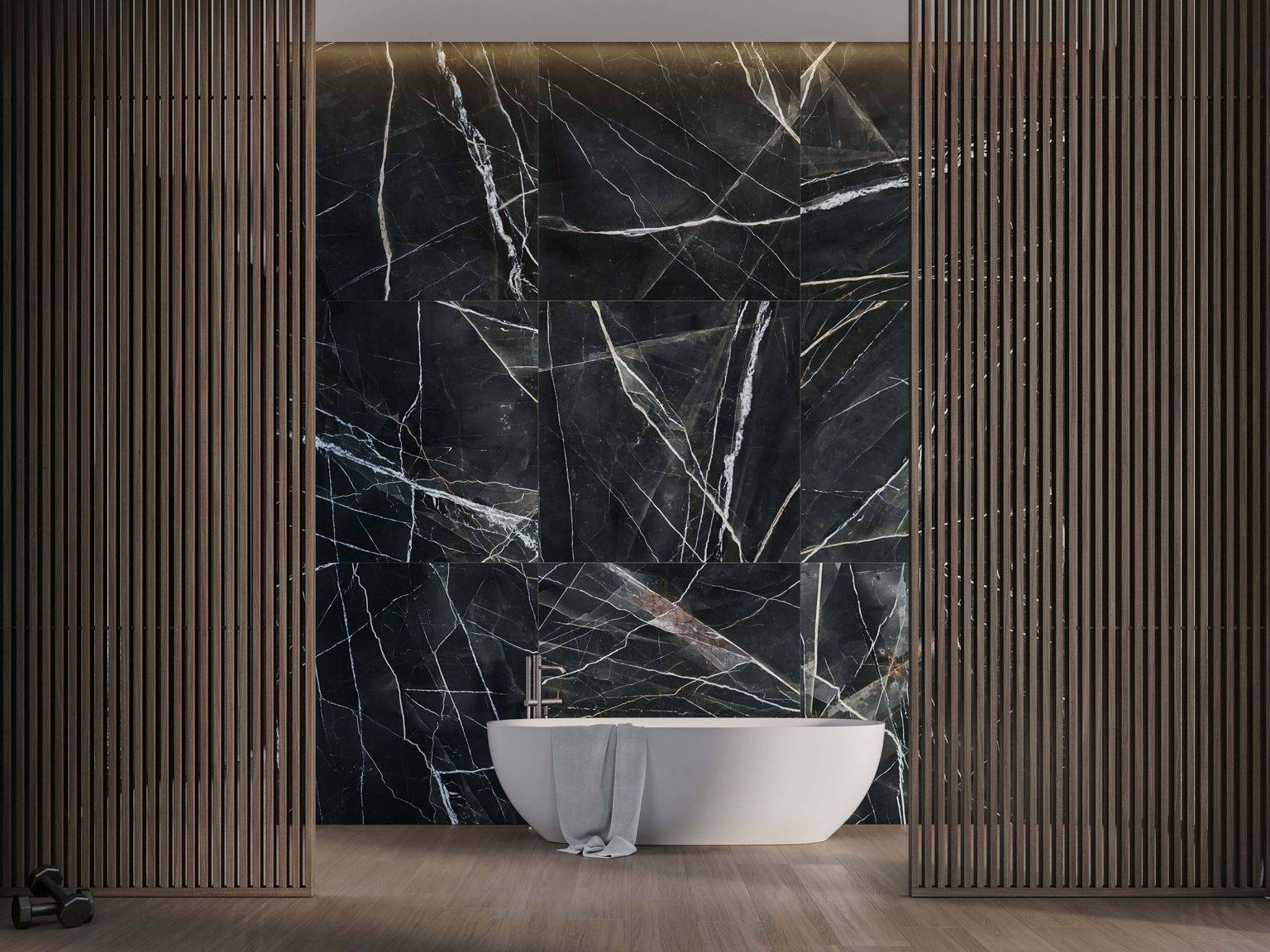 Royal Stoneworks REGAL BLACK VEIN 2 | Mohawk Tile and Marble