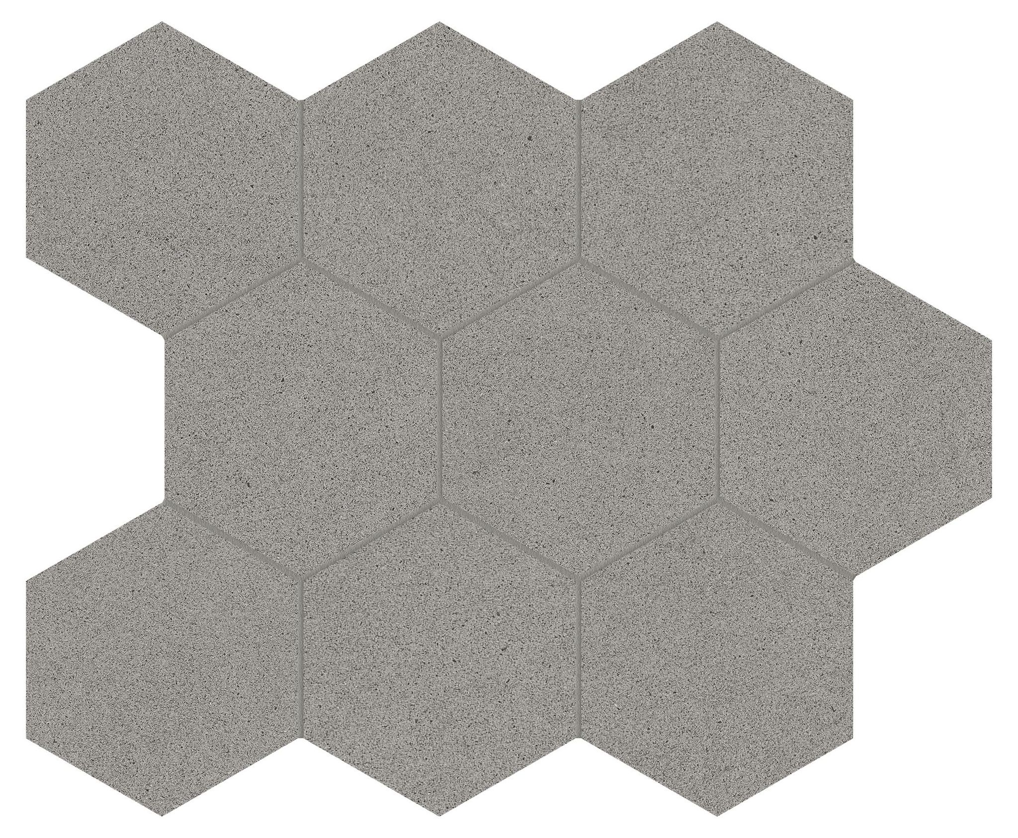 Serena 4" Hex Dusk | Mohawk Tile and Marble