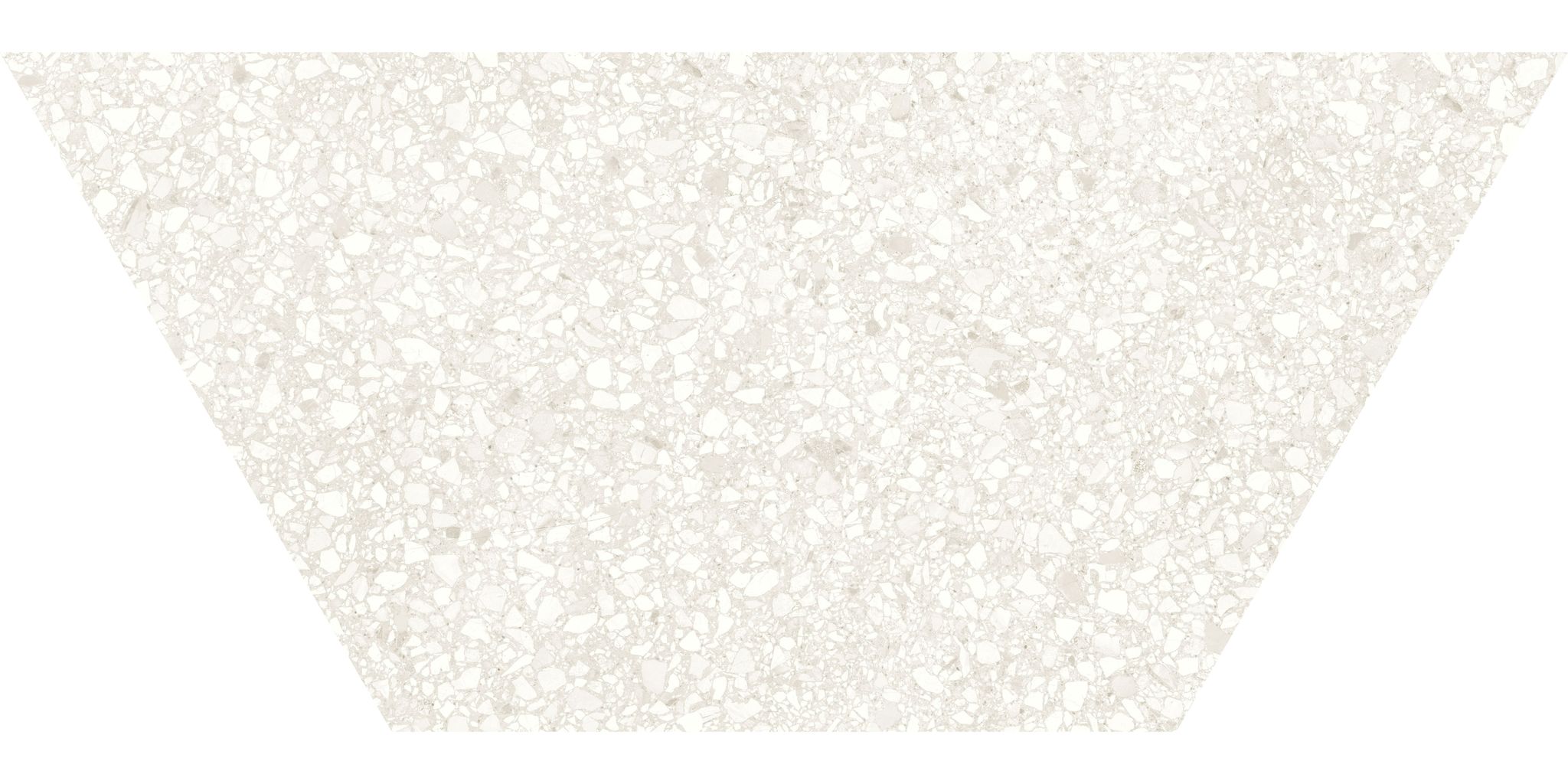 Station 10x24 Ivory Half Hexagon | Mohawk Tile and Marble