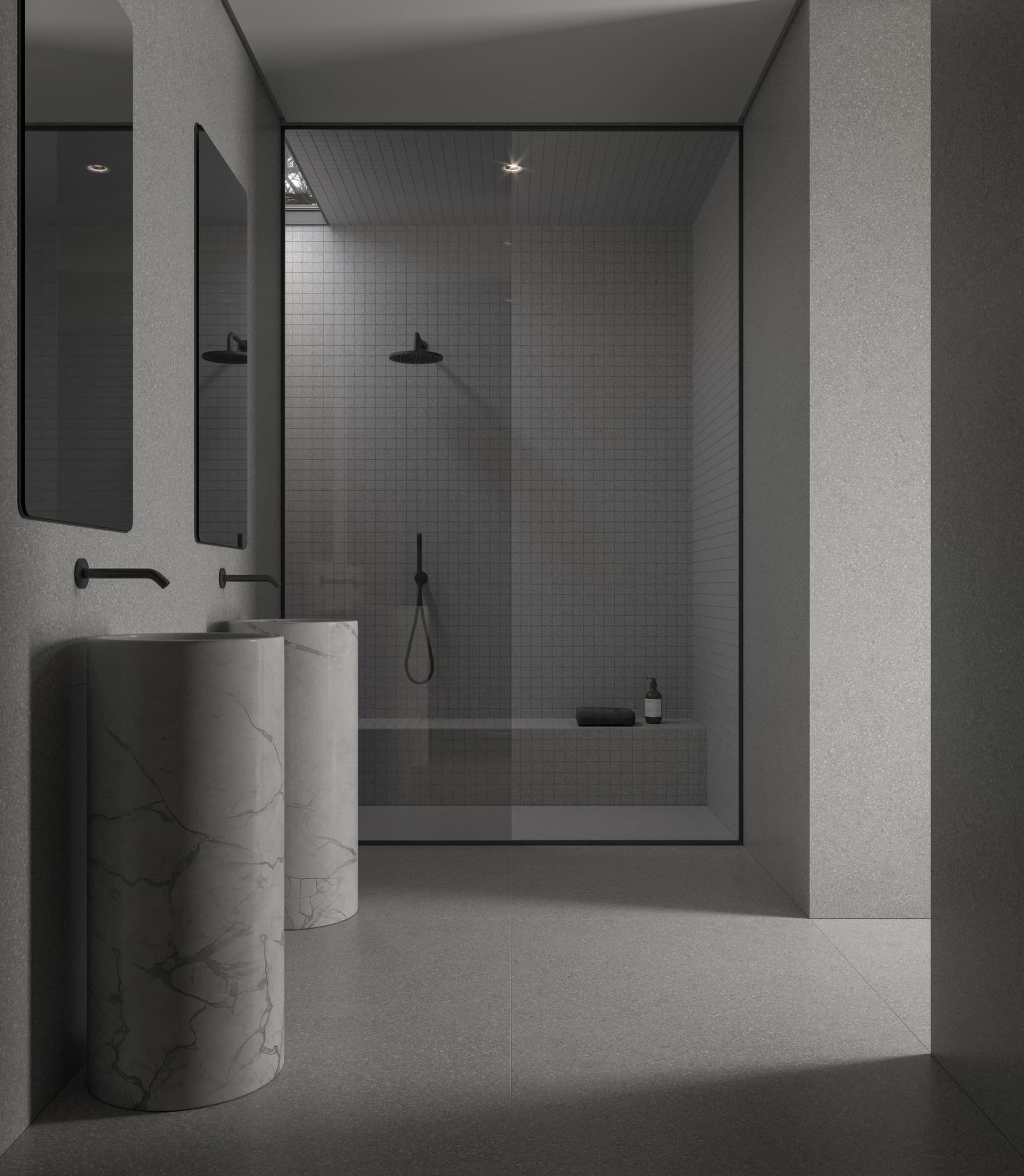 Station 2x2 Ash | Mohawk Tile and Marble