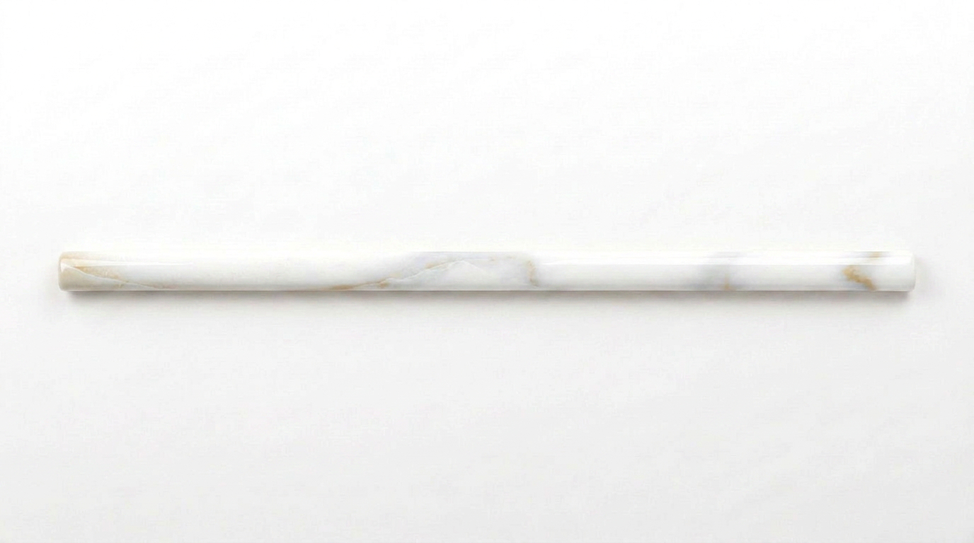 Calacatta 0.39X9” Calacatta Trim | Mohawk Tile and Marble