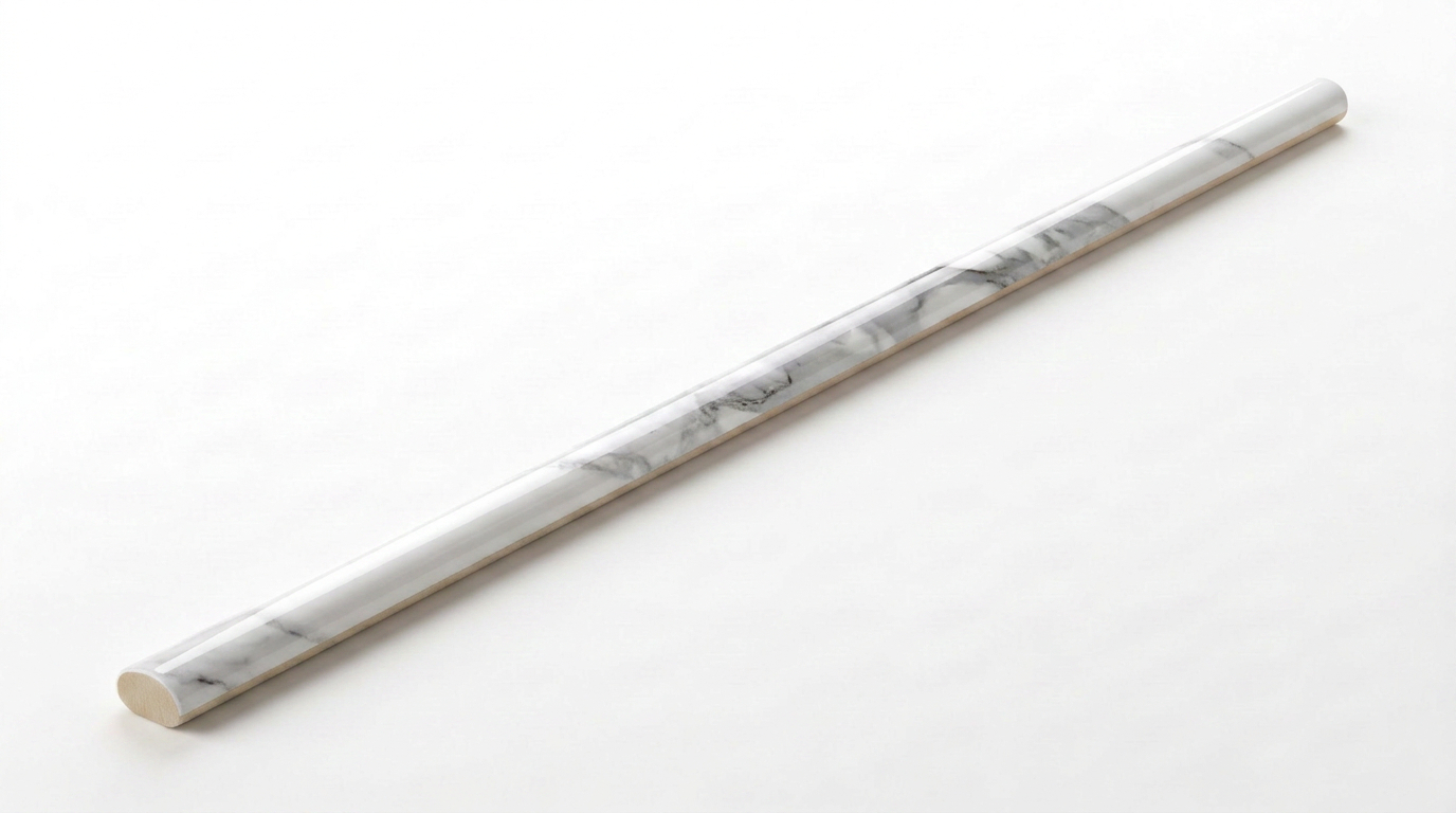 Carrara 0.39X9” Carrara Trim | Mohawk Tile and Marble
