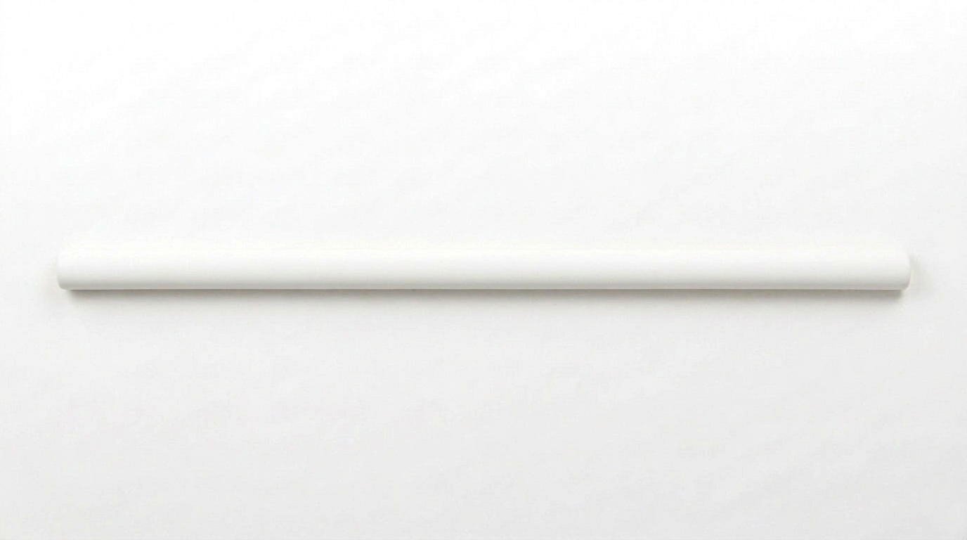 Sausalito 0.39X9 White Matt Trim | Mohawk Tile and Marble